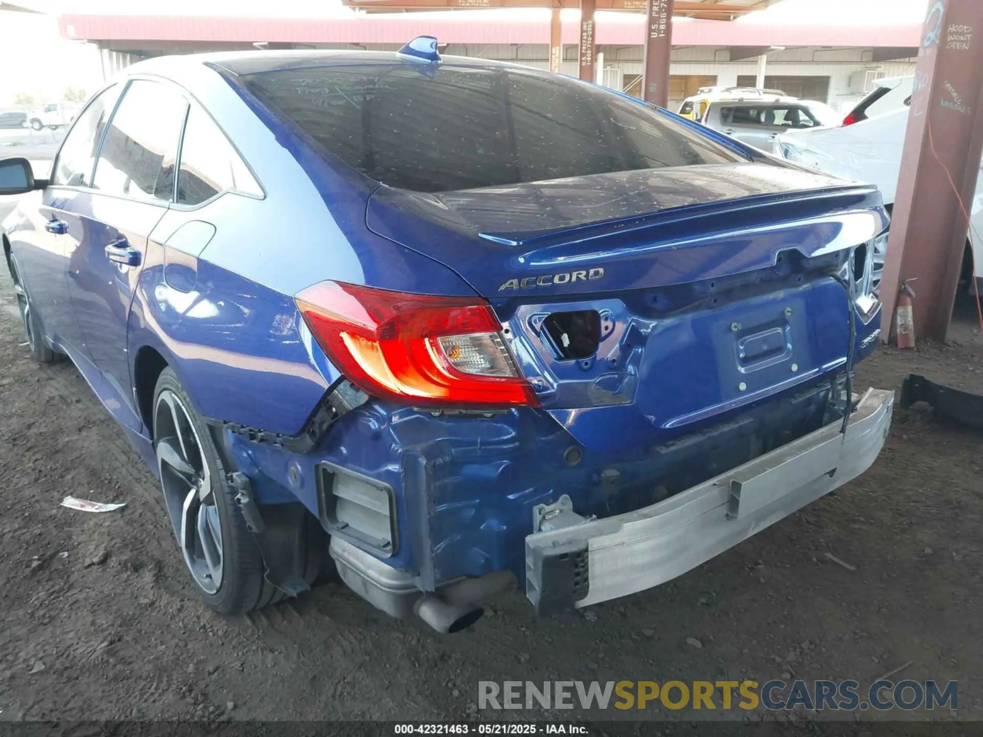 6 Photograph of a damaged car 1HGCV1F30LA147652 HONDA ACCORD 2020