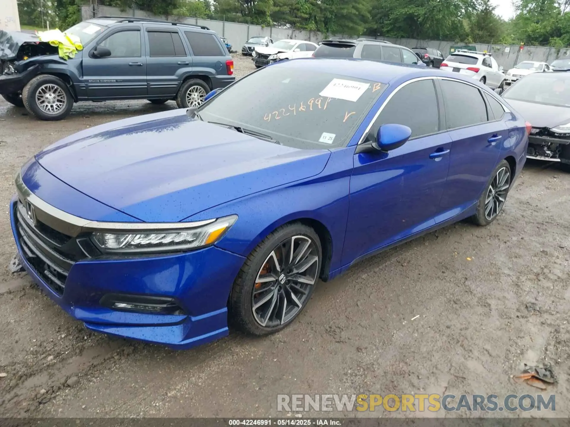 2 Photograph of a damaged car 1HGCV1F30LA149885 HONDA ACCORD 2020