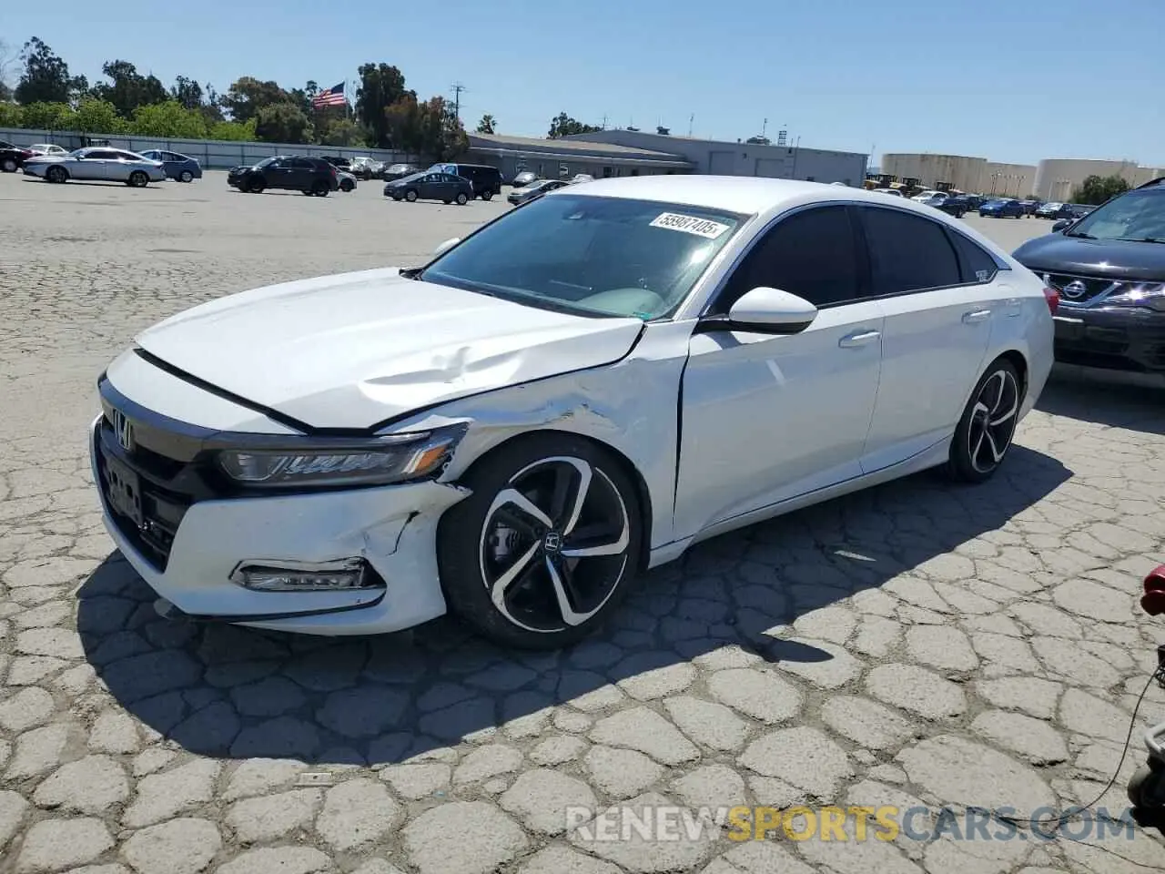 1 Photograph of a damaged car 1HGCV1F30LA151006 HONDA ACCORD 2020