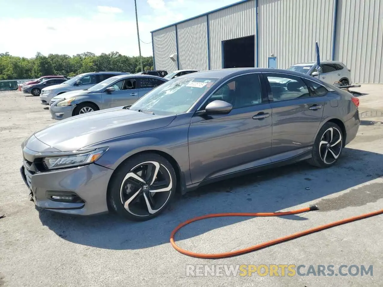 1 Photograph of a damaged car 1HGCV1F30LA154200 HONDA ACCORD 2020