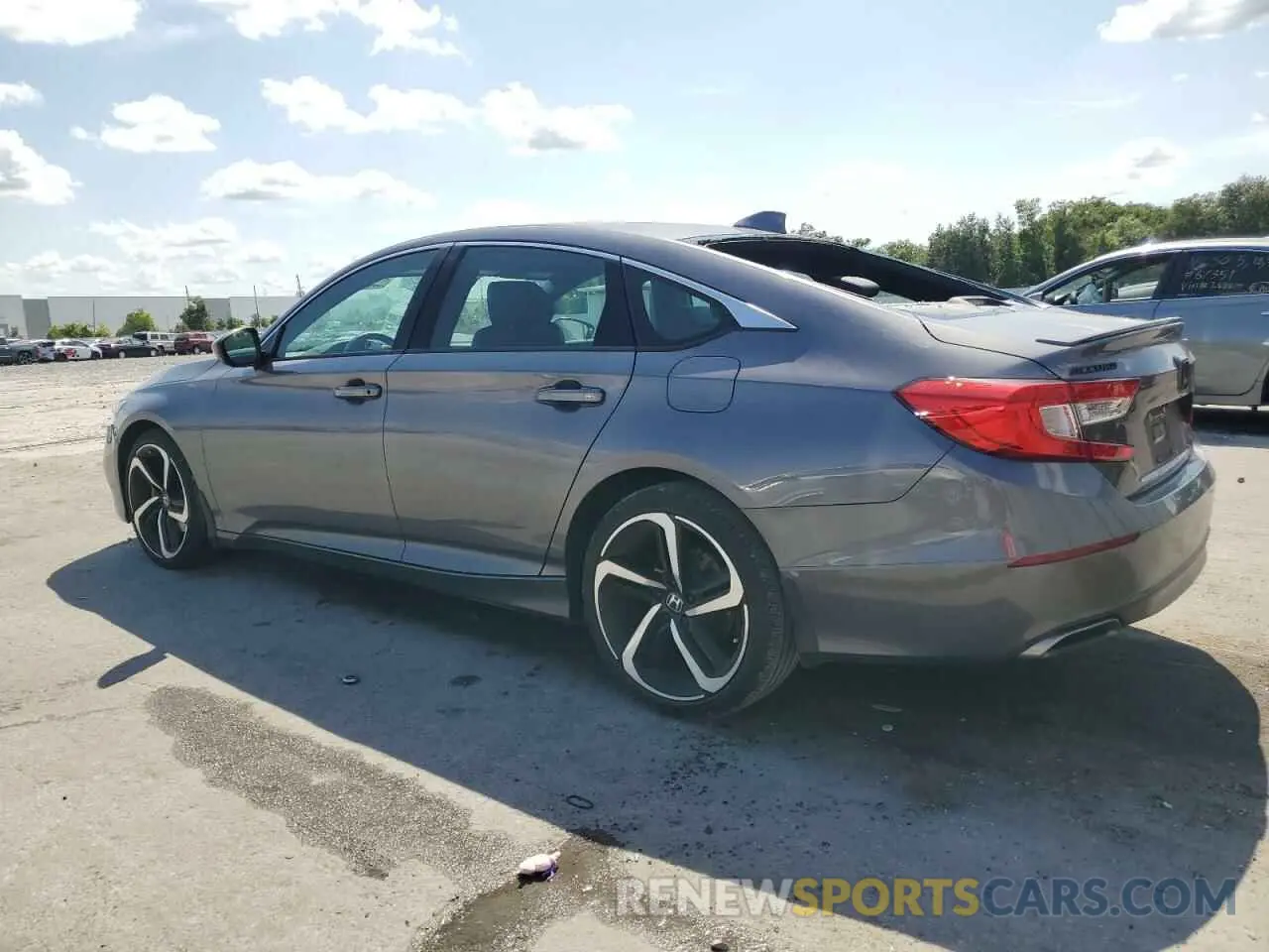 2 Photograph of a damaged car 1HGCV1F30LA154200 HONDA ACCORD 2020
