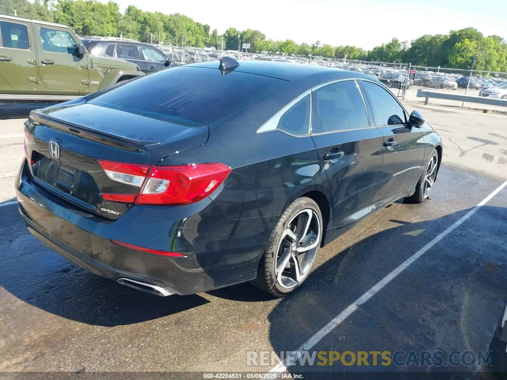 4 Photograph of a damaged car 1HGCV1F30LA156402 HONDA ACCORD 2020