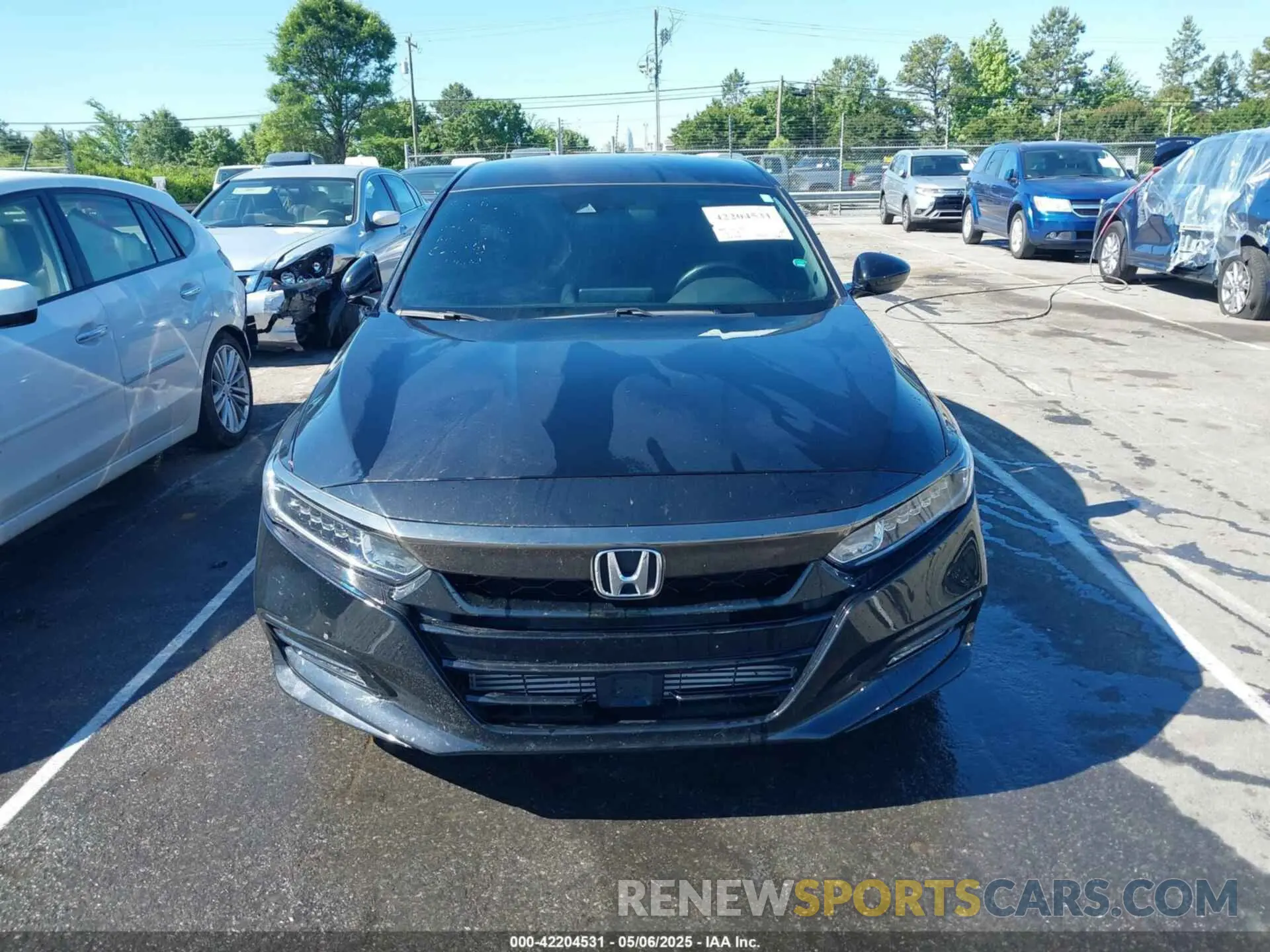 6 Photograph of a damaged car 1HGCV1F30LA156402 HONDA ACCORD 2020