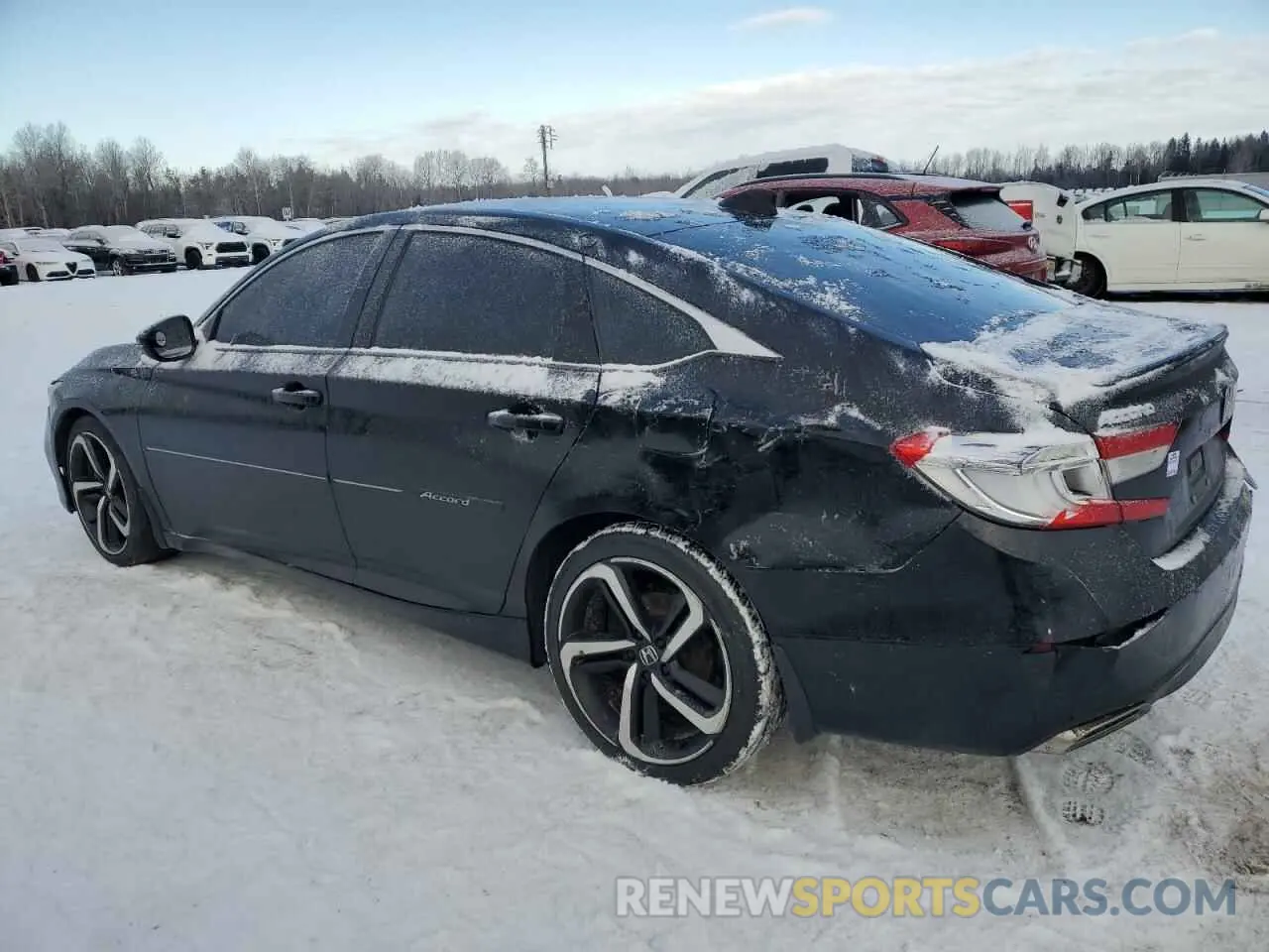 2 Photograph of a damaged car 1HGCV1F30LA804305 HONDA ACCORD 2020