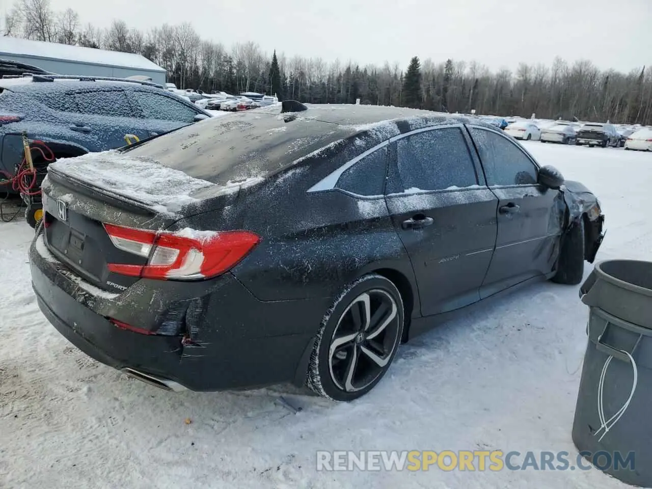 3 Photograph of a damaged car 1HGCV1F30LA804305 HONDA ACCORD 2020