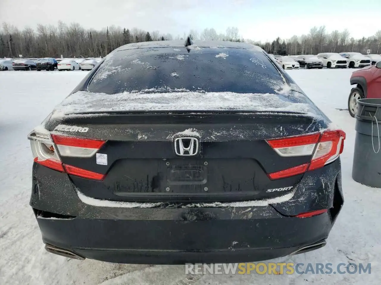 6 Photograph of a damaged car 1HGCV1F30LA804305 HONDA ACCORD 2020