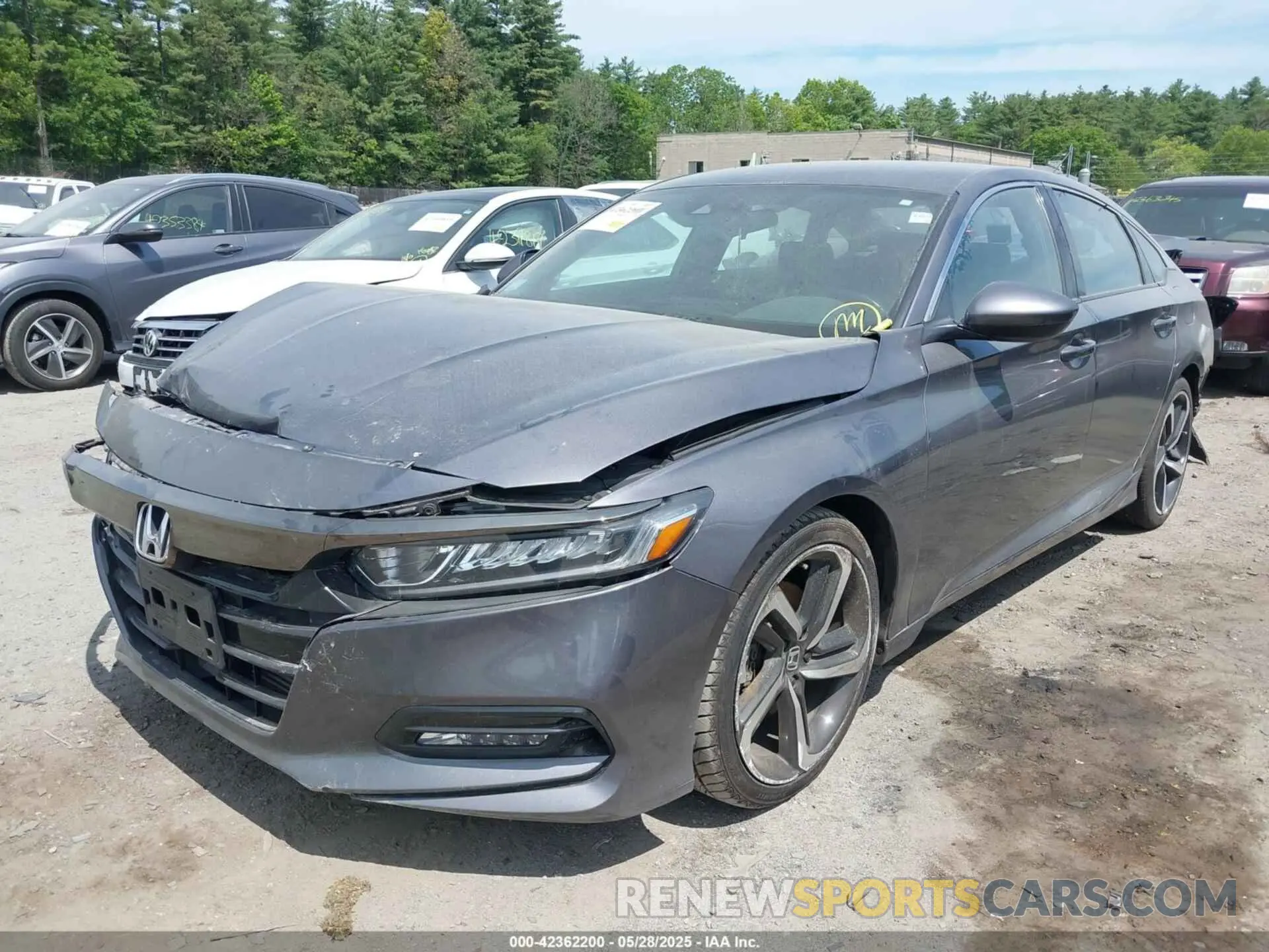 2 Photograph of a damaged car 1HGCV1F31LA018481 HONDA ACCORD 2020