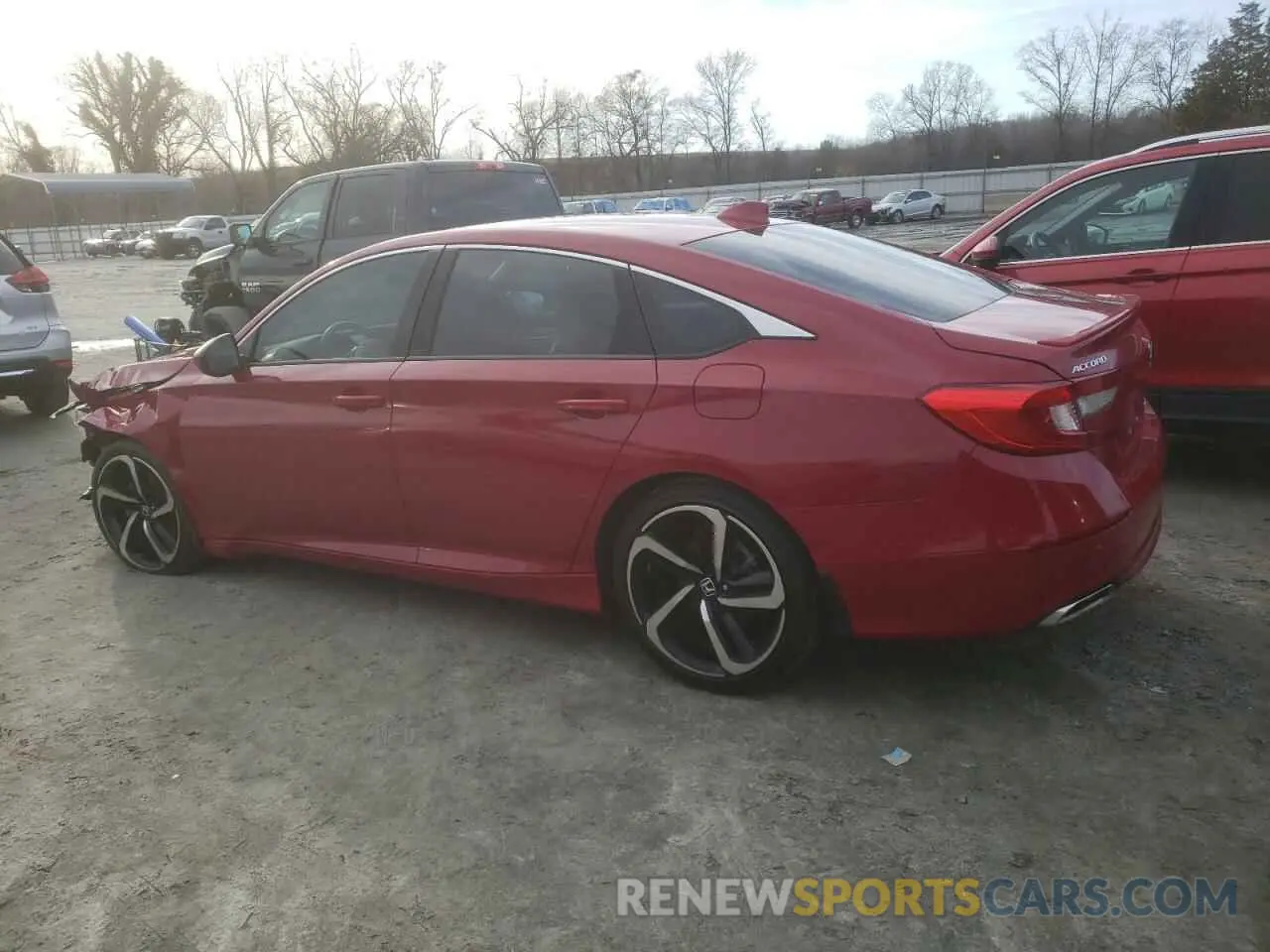 2 Photograph of a damaged car 1HGCV1F31LA021462 HONDA ACCORD 2020