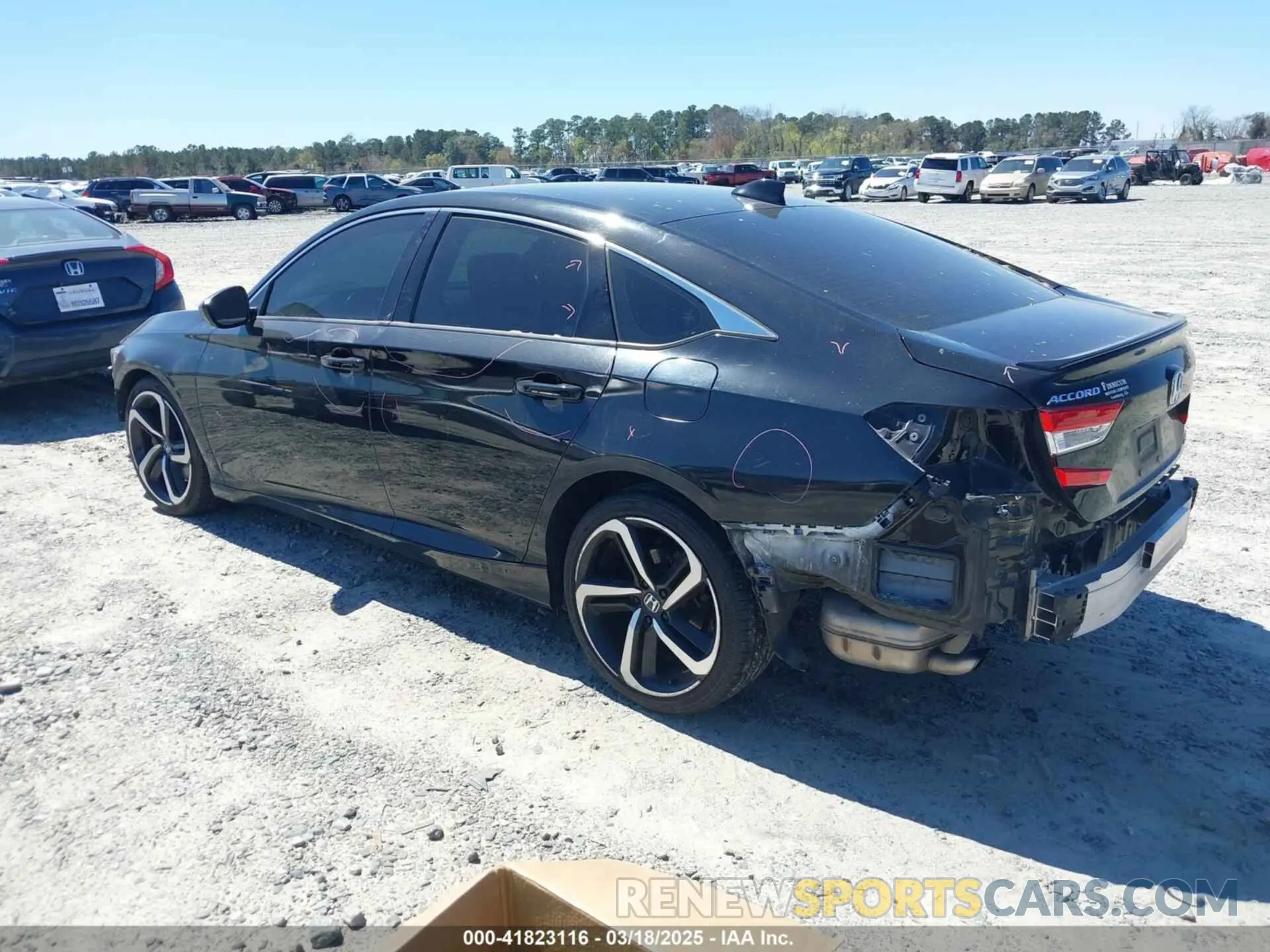 3 Photograph of a damaged car 1HGCV1F31LA024359 HONDA ACCORD 2020
