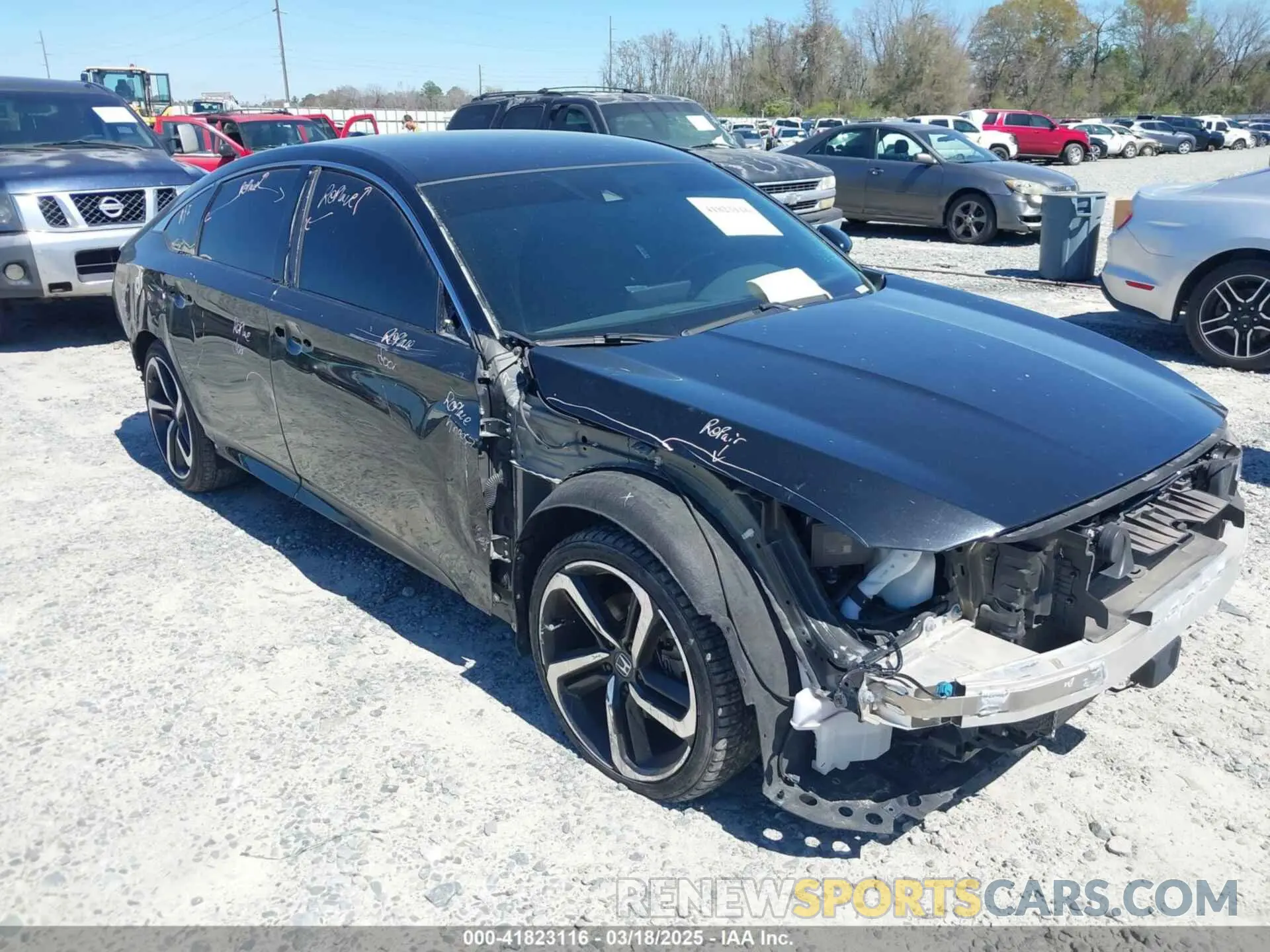 6 Photograph of a damaged car 1HGCV1F31LA024359 HONDA ACCORD 2020