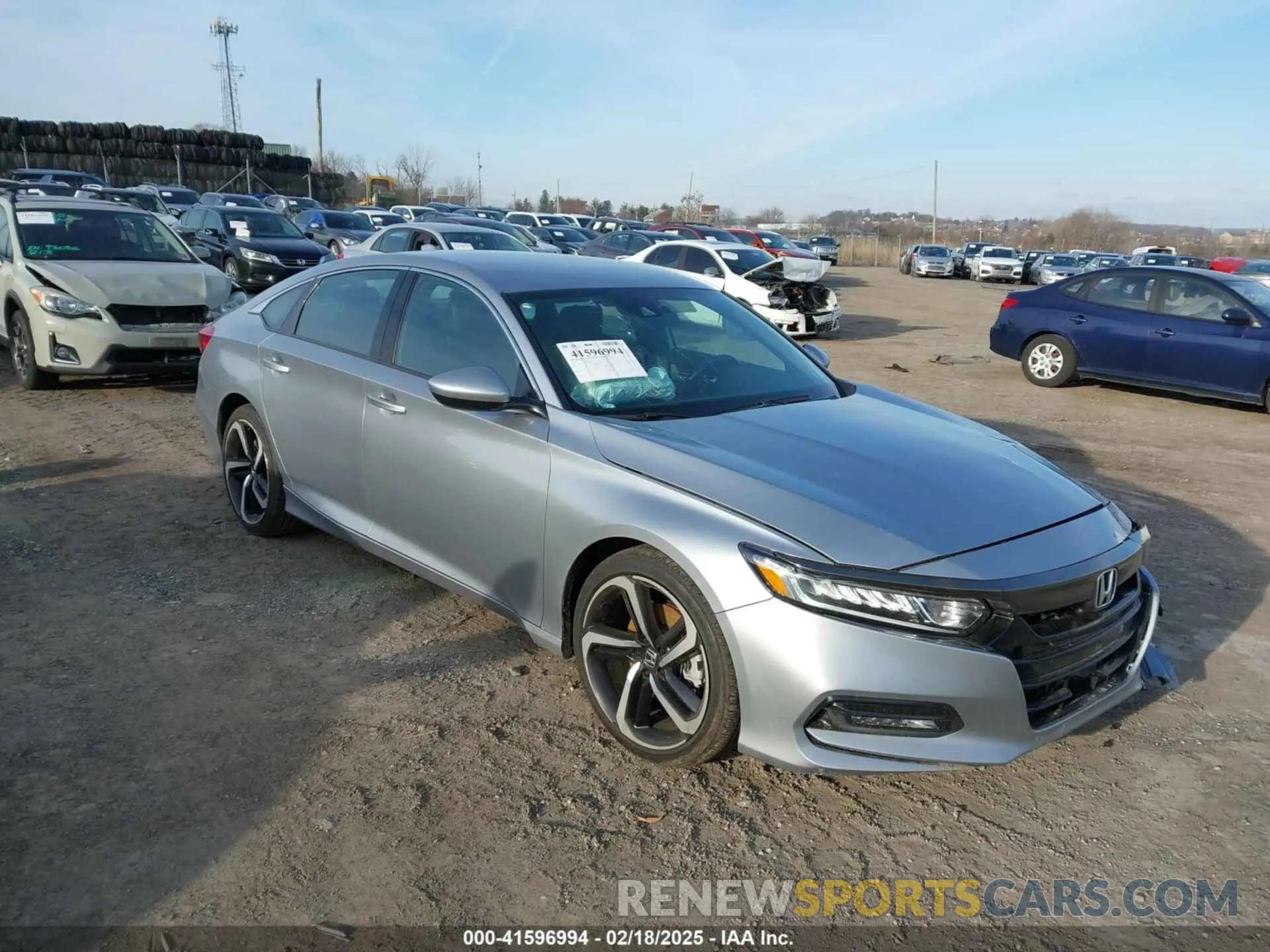 1 Photograph of a damaged car 1HGCV1F31LA024832 HONDA ACCORD 2020