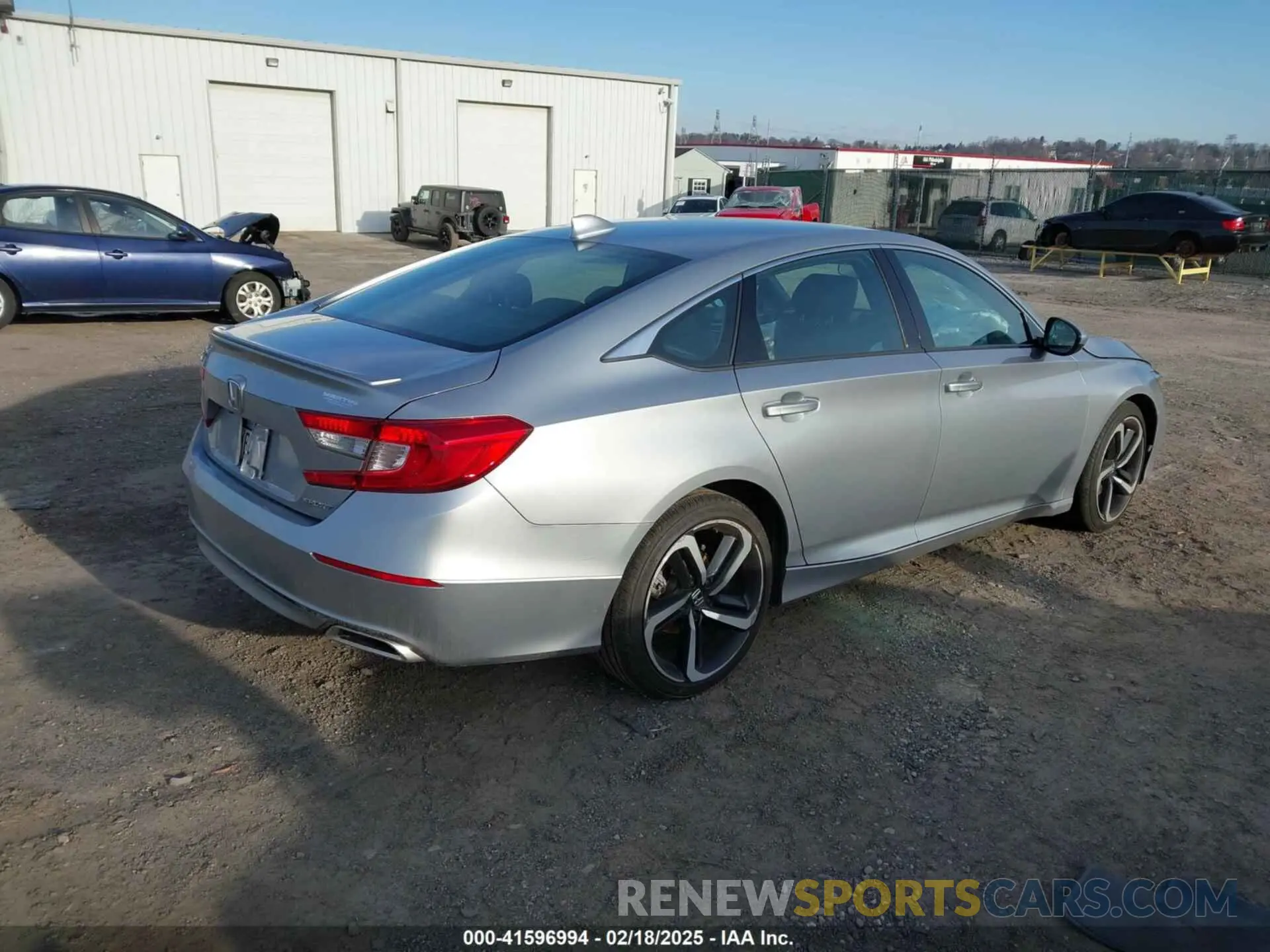 4 Photograph of a damaged car 1HGCV1F31LA024832 HONDA ACCORD 2020