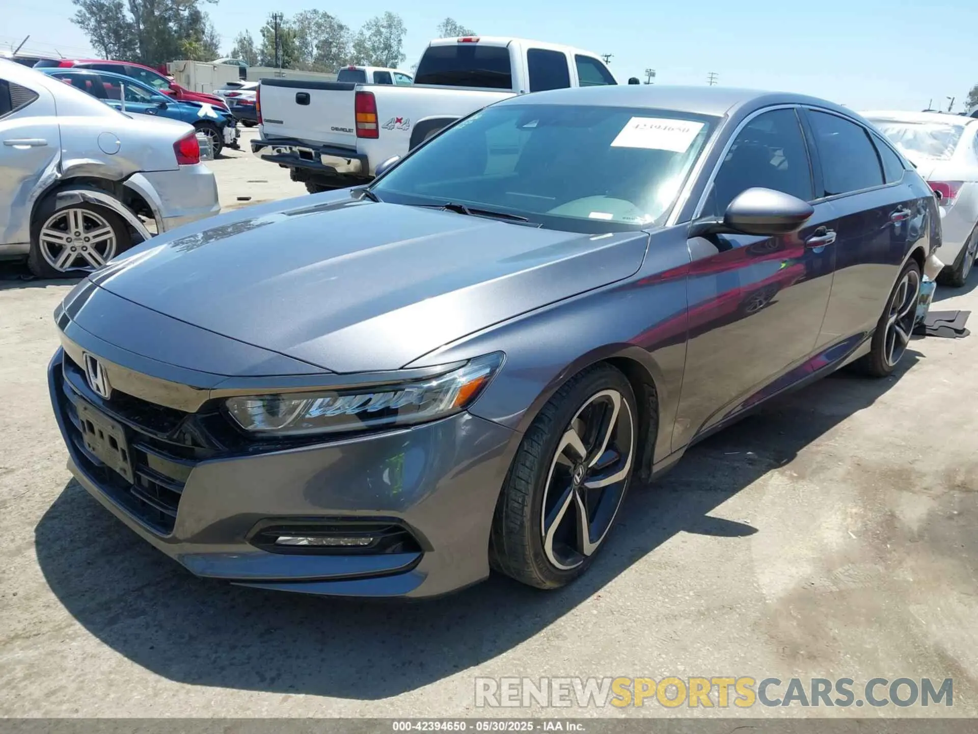 2 Photograph of a damaged car 1HGCV1F31LA035801 HONDA ACCORD 2020