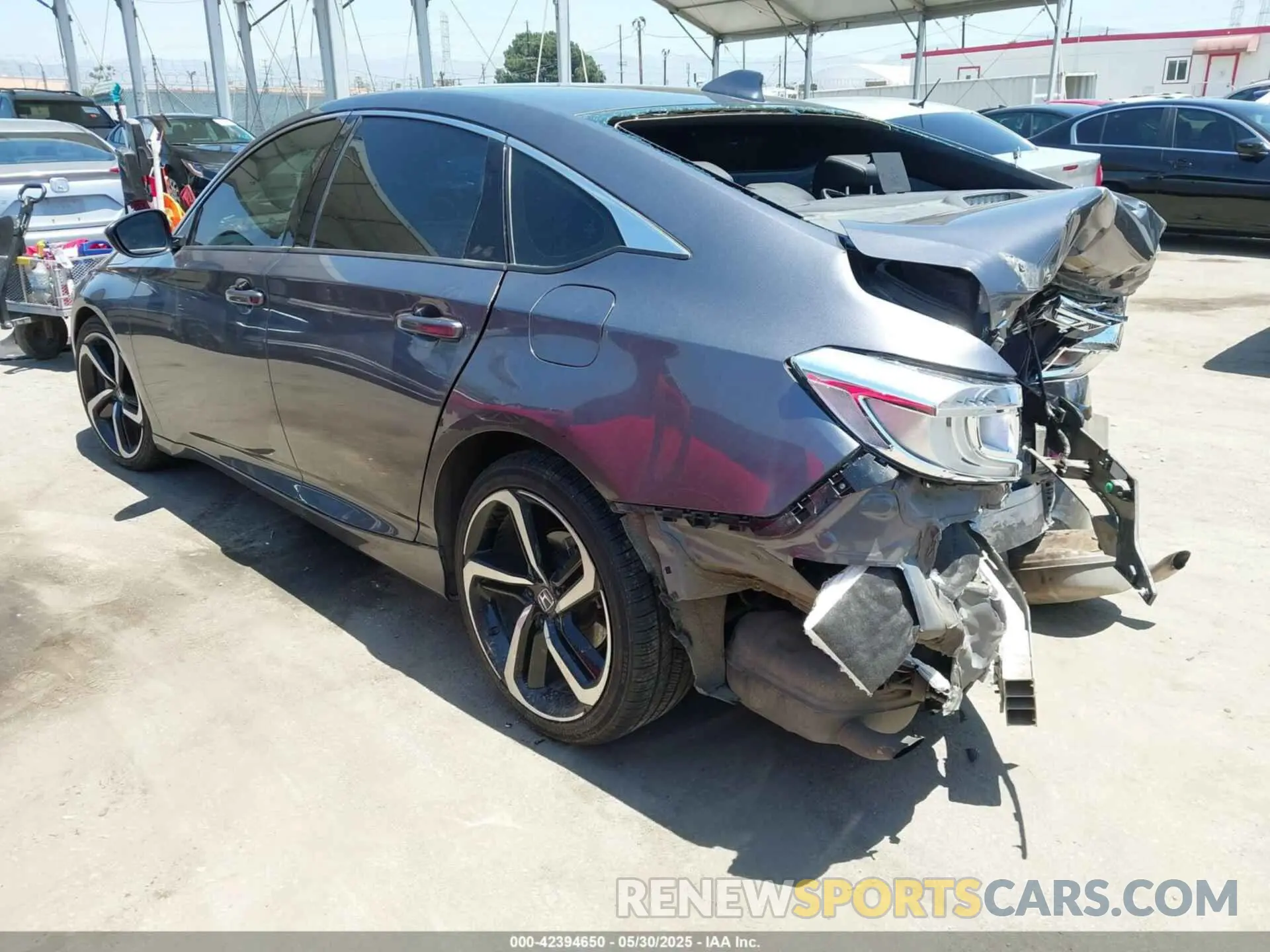 3 Photograph of a damaged car 1HGCV1F31LA035801 HONDA ACCORD 2020