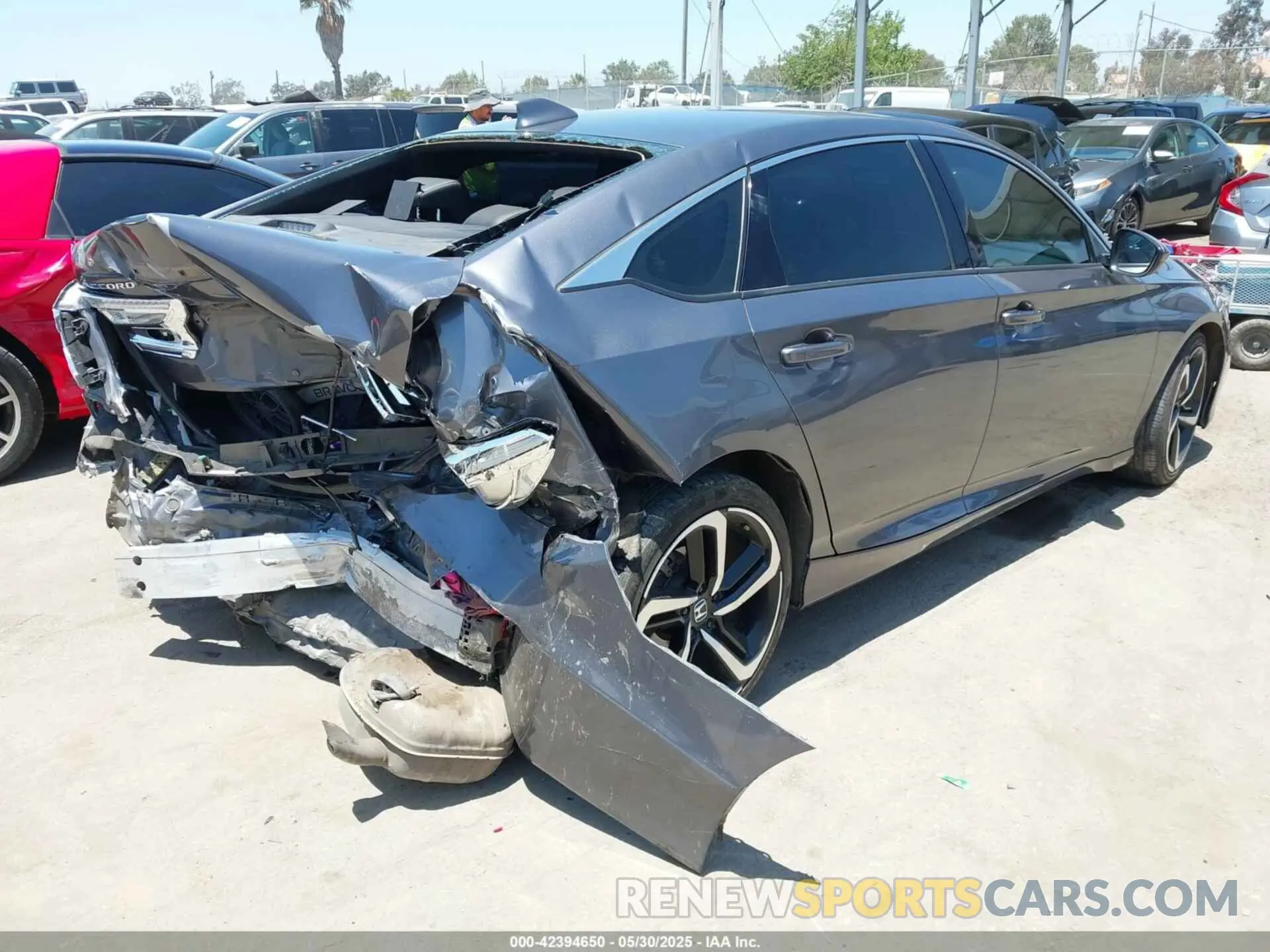 4 Photograph of a damaged car 1HGCV1F31LA035801 HONDA ACCORD 2020