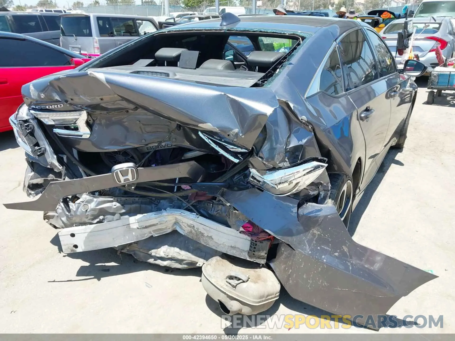 6 Photograph of a damaged car 1HGCV1F31LA035801 HONDA ACCORD 2020