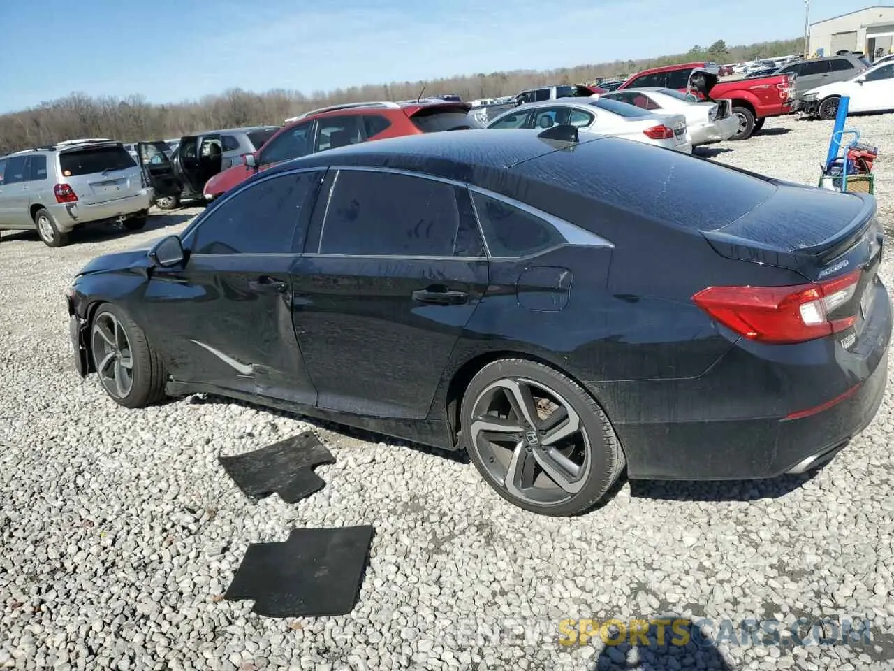 2 Photograph of a damaged car 1HGCV1F31LA058141 HONDA ACCORD 2020