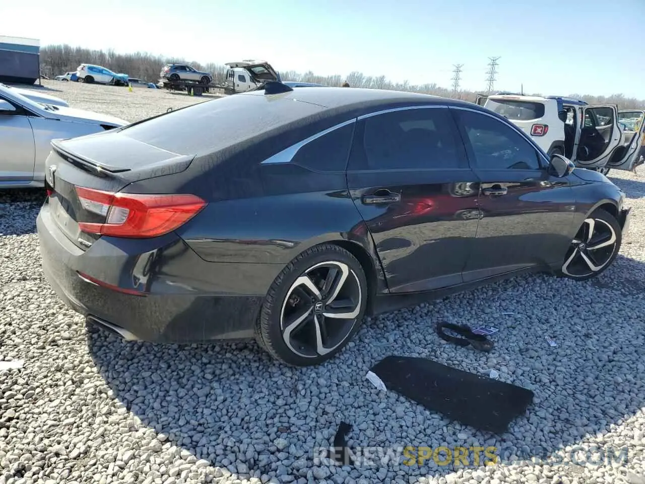 3 Photograph of a damaged car 1HGCV1F31LA058141 HONDA ACCORD 2020
