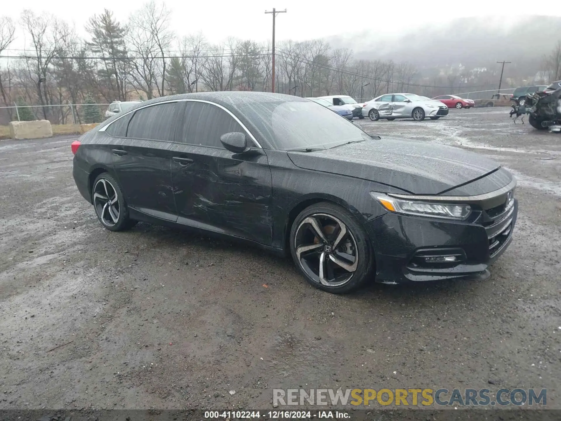 1 Photograph of a damaged car 1HGCV1F31LA073626 HONDA ACCORD 2020