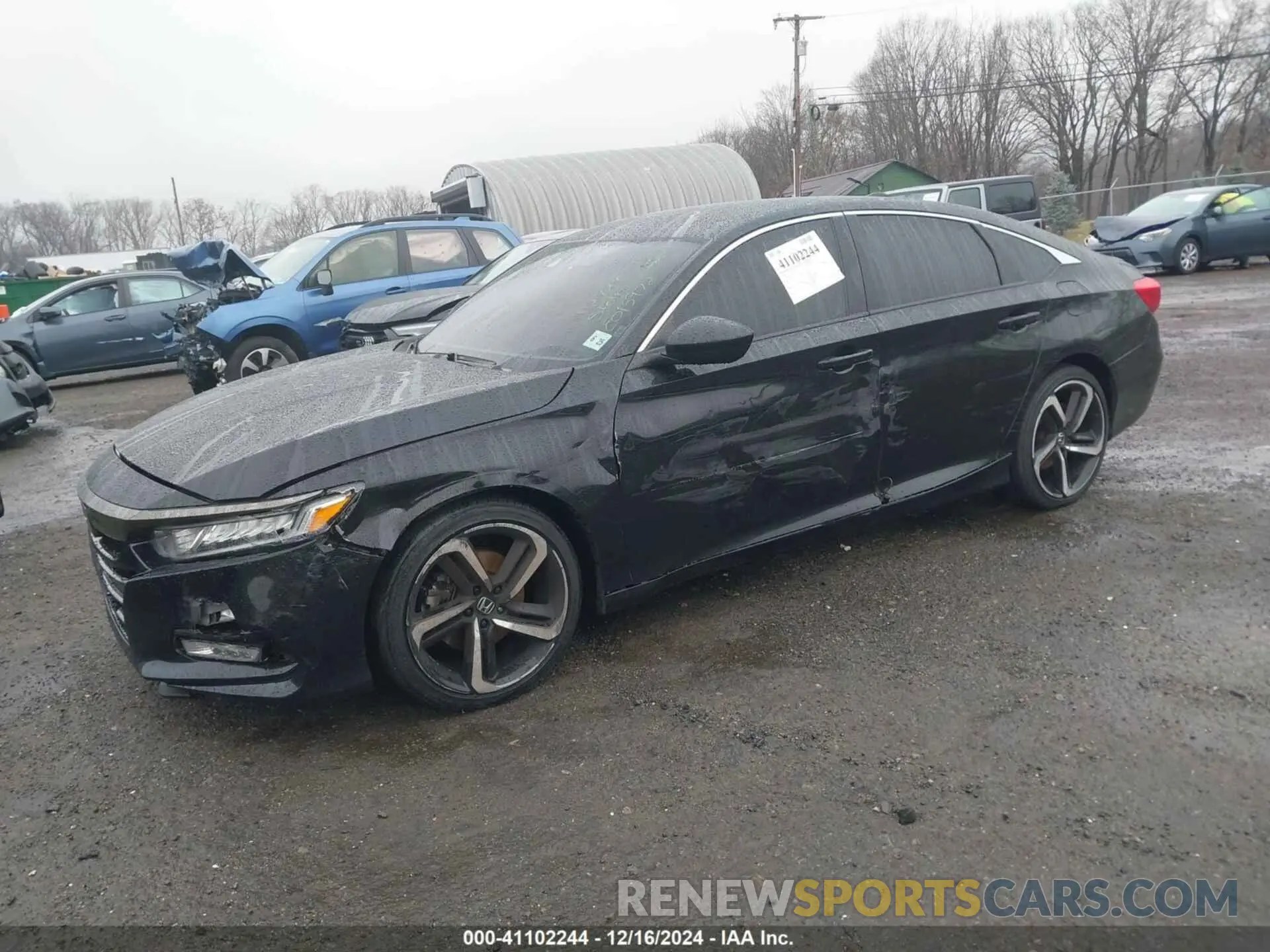 2 Photograph of a damaged car 1HGCV1F31LA073626 HONDA ACCORD 2020