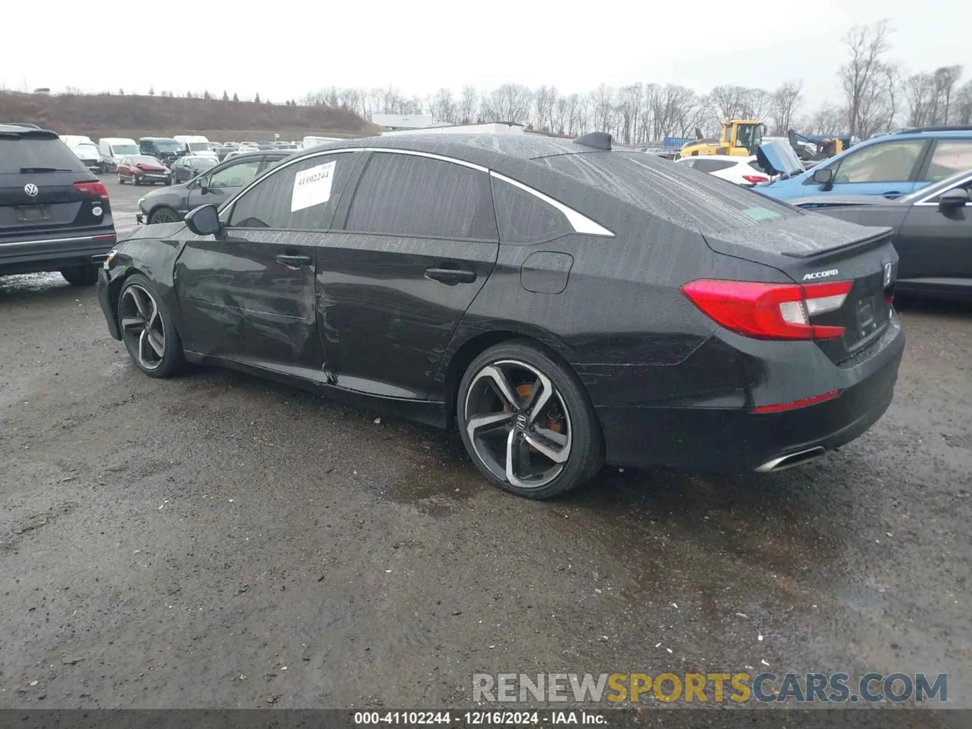 3 Photograph of a damaged car 1HGCV1F31LA073626 HONDA ACCORD 2020
