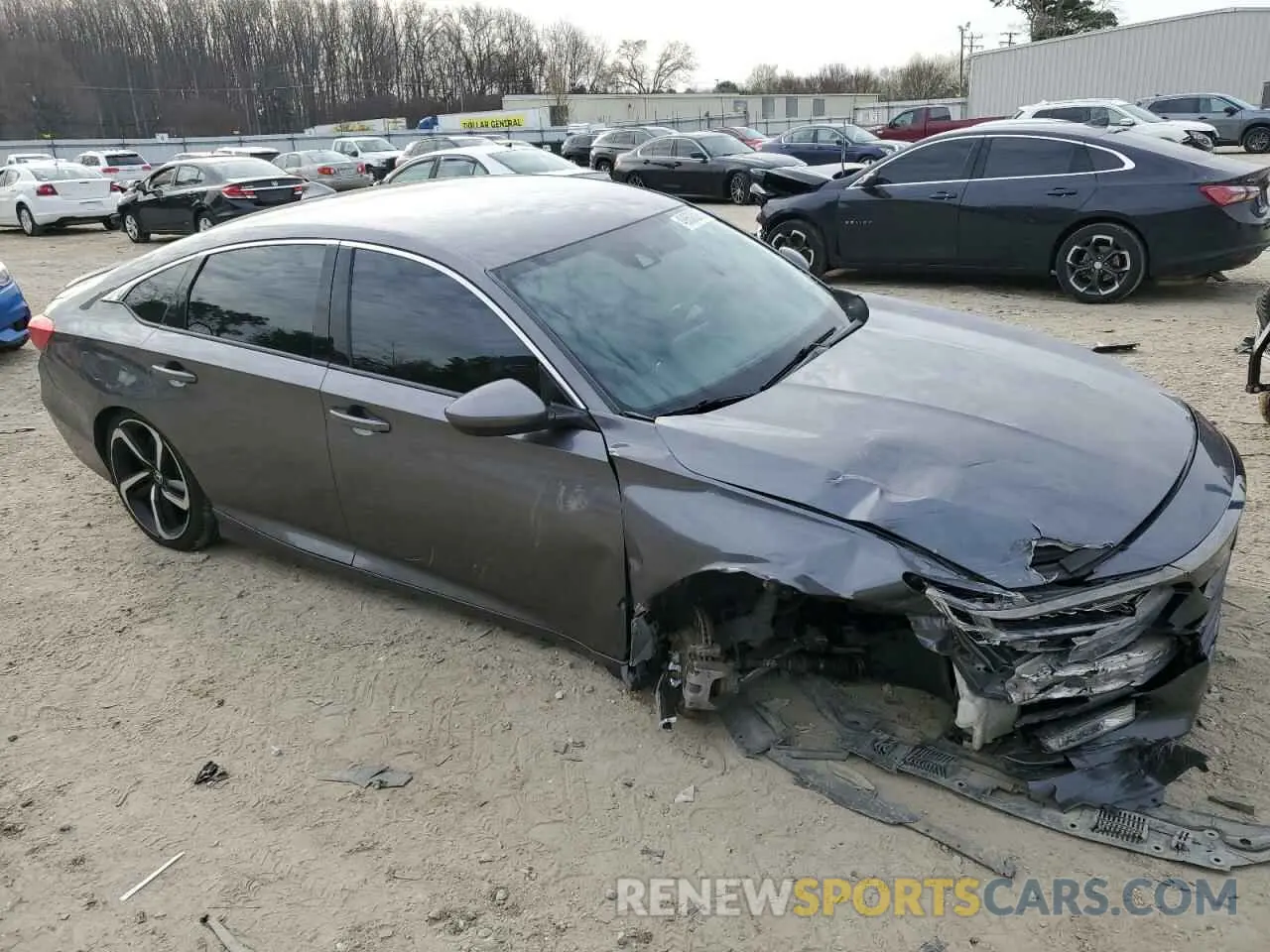 4 Photograph of a damaged car 1HGCV1F31LA087655 HONDA ACCORD 2020