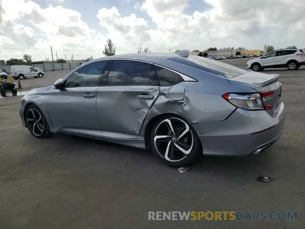 2 Photograph of a damaged car 1HGCV1F31LA093391 HONDA ACCORD 2020