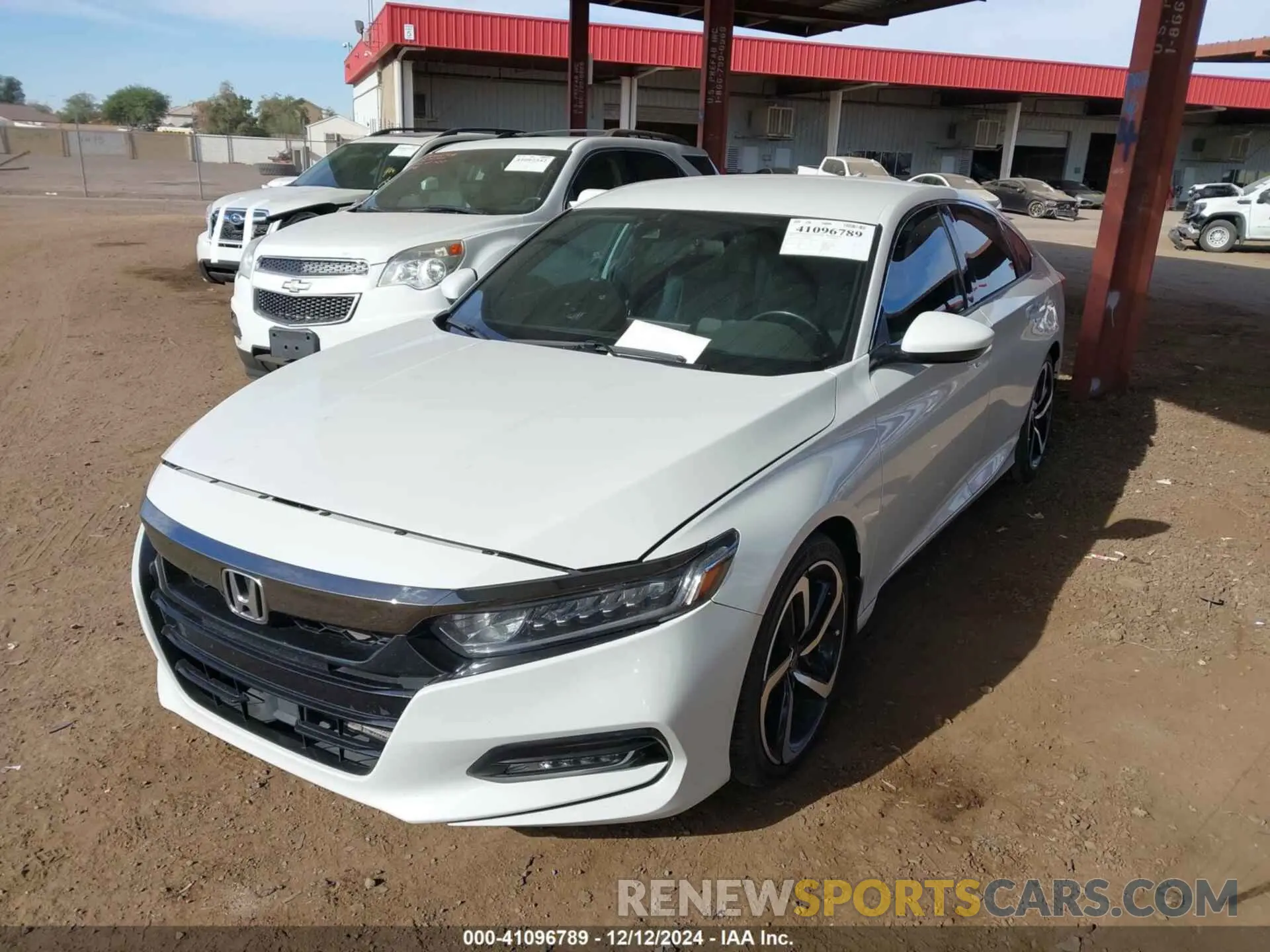 2 Photograph of a damaged car 1HGCV1F31LA094864 HONDA ACCORD 2020