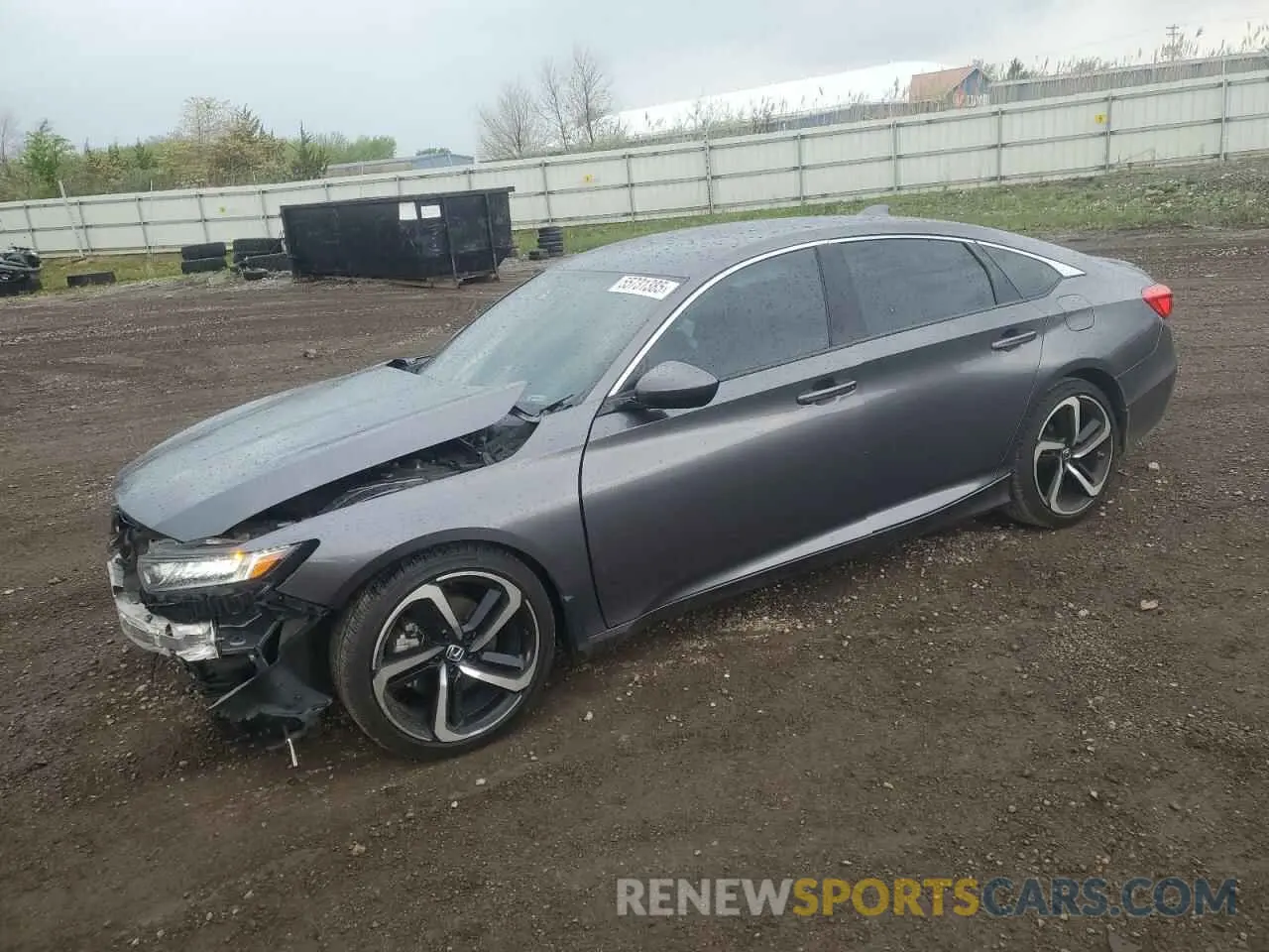 1 Photograph of a damaged car 1HGCV1F31LA106558 HONDA ACCORD 2020