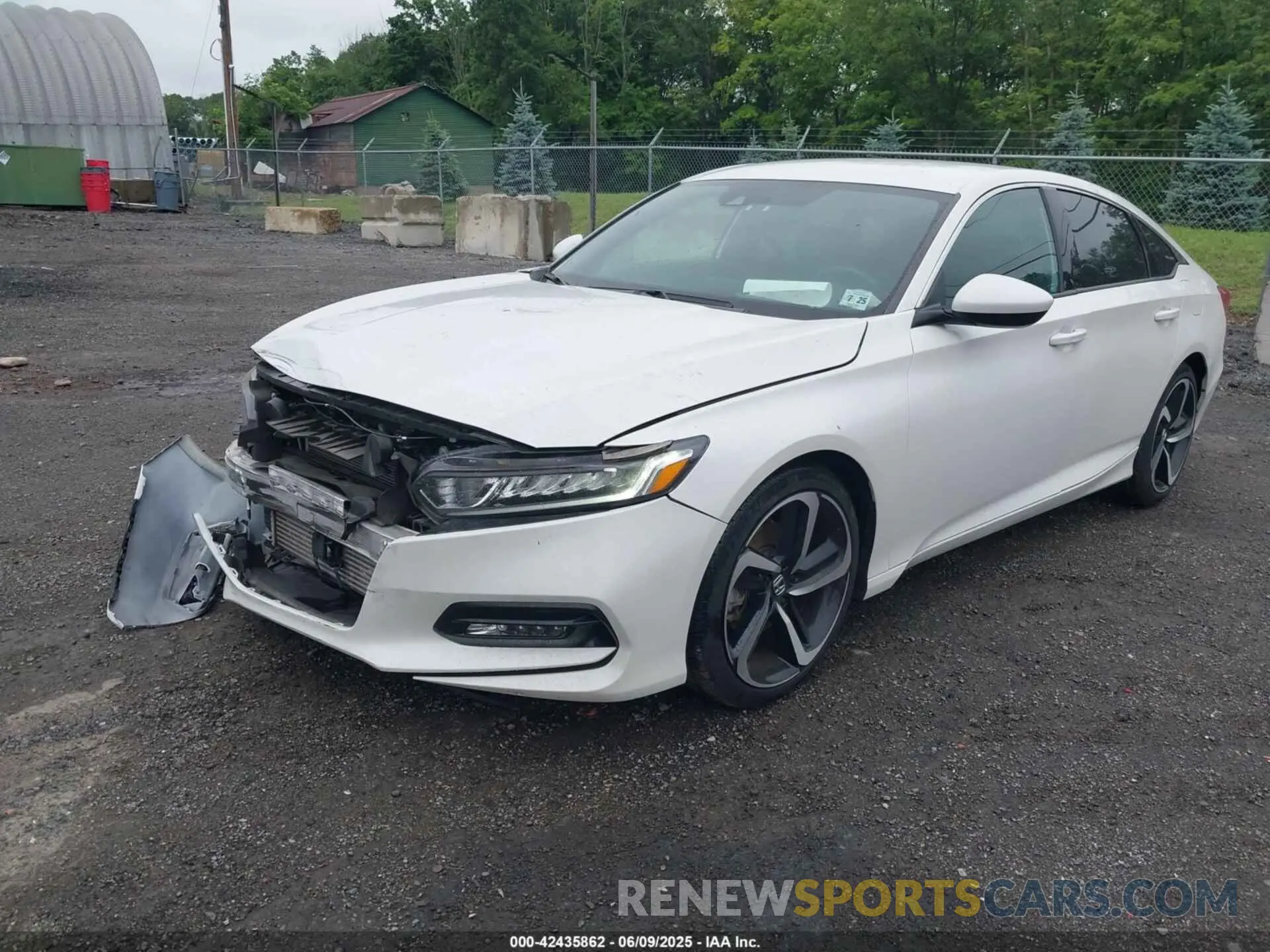 2 Photograph of a damaged car 1HGCV1F31LA108245 HONDA ACCORD 2020