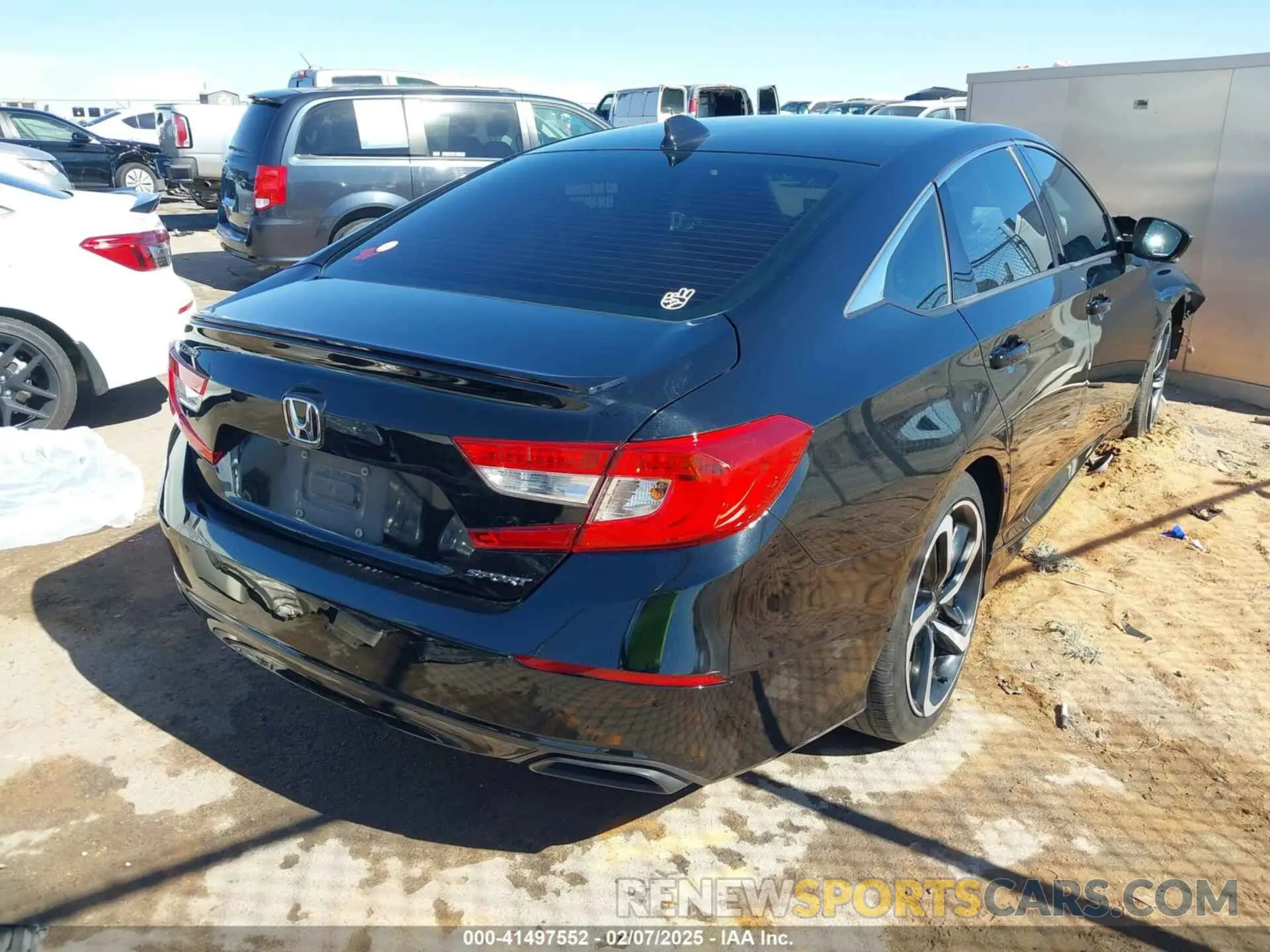 4 Photograph of a damaged car 1HGCV1F31LA109265 HONDA ACCORD 2020
