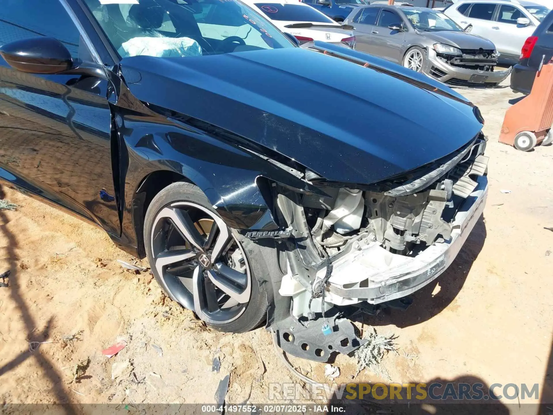 6 Photograph of a damaged car 1HGCV1F31LA109265 HONDA ACCORD 2020