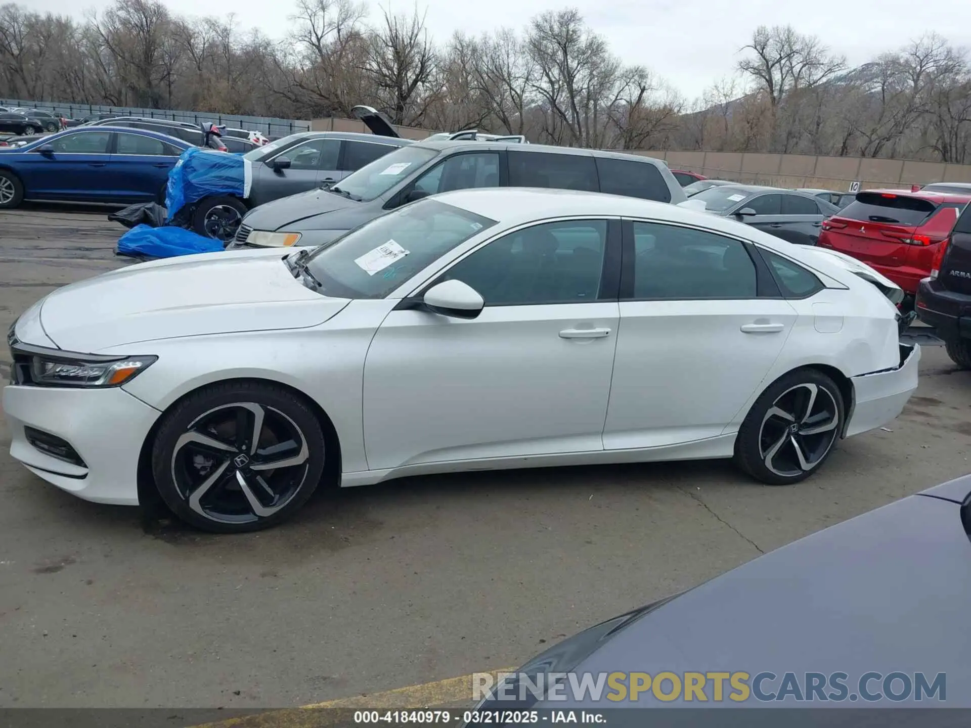 14 Photograph of a damaged car 1HGCV1F31LA117401 HONDA ACCORD 2020