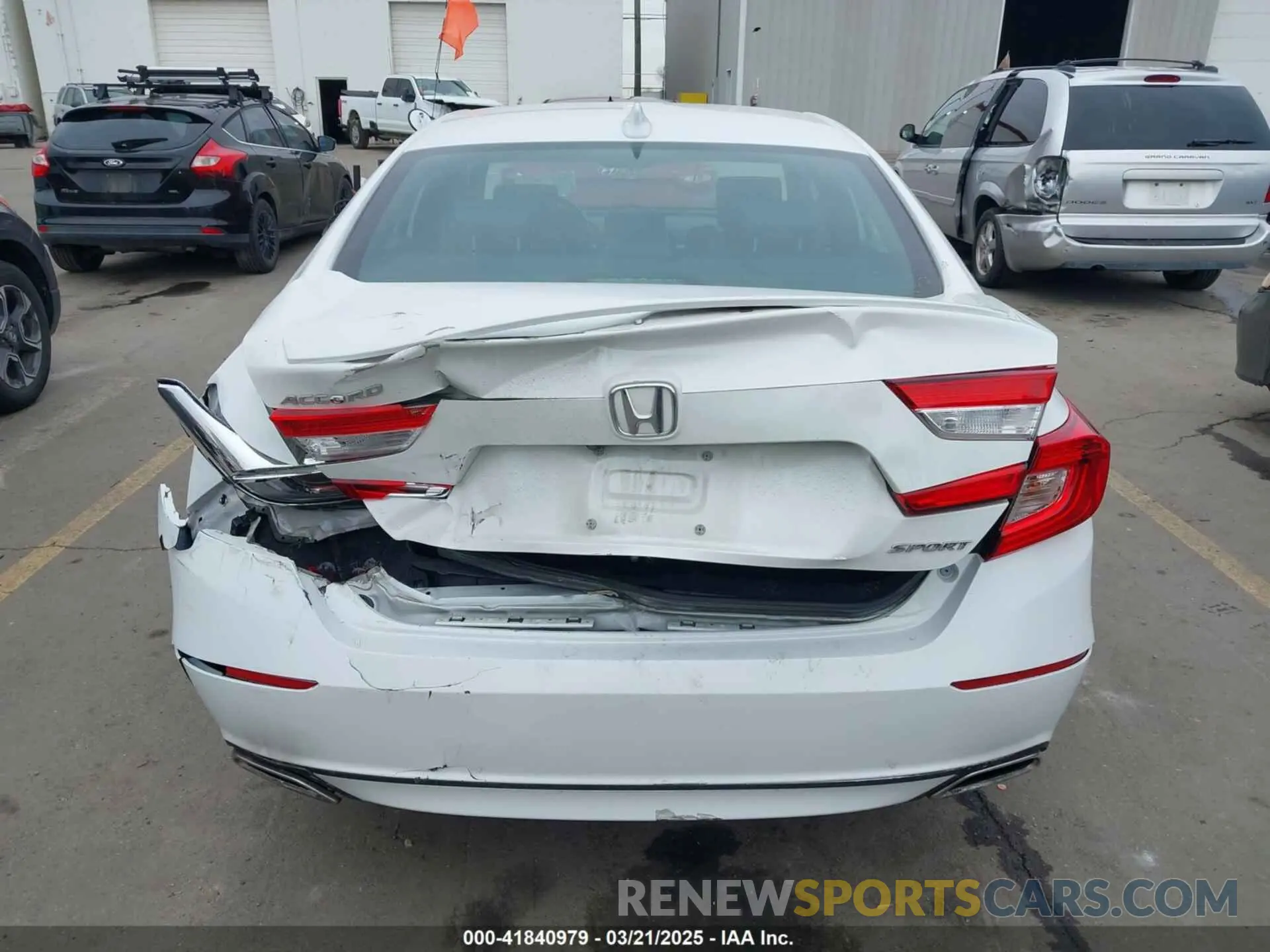 16 Photograph of a damaged car 1HGCV1F31LA117401 HONDA ACCORD 2020