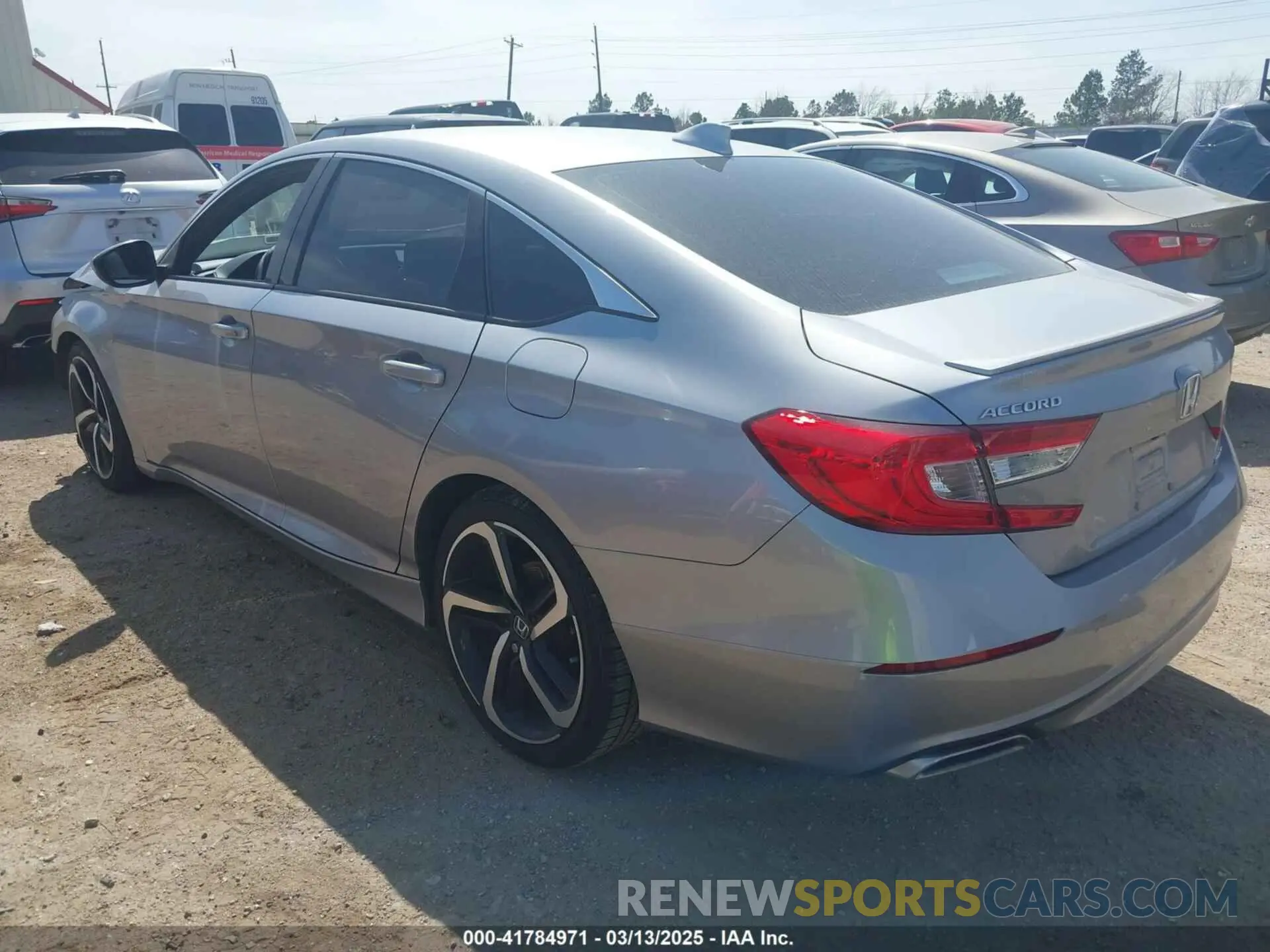 3 Photograph of a damaged car 1HGCV1F31LA132738 HONDA ACCORD 2020