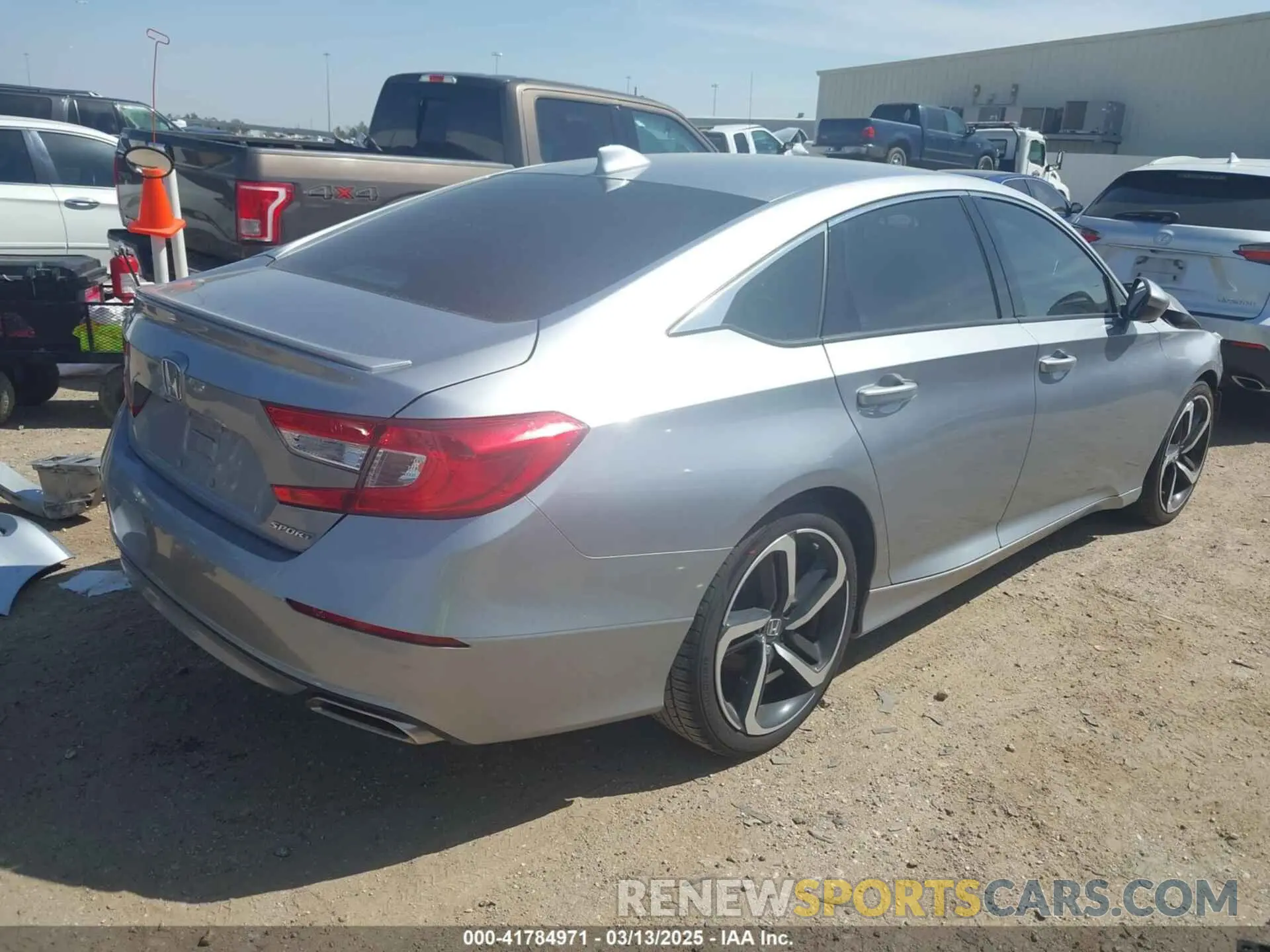 4 Photograph of a damaged car 1HGCV1F31LA132738 HONDA ACCORD 2020