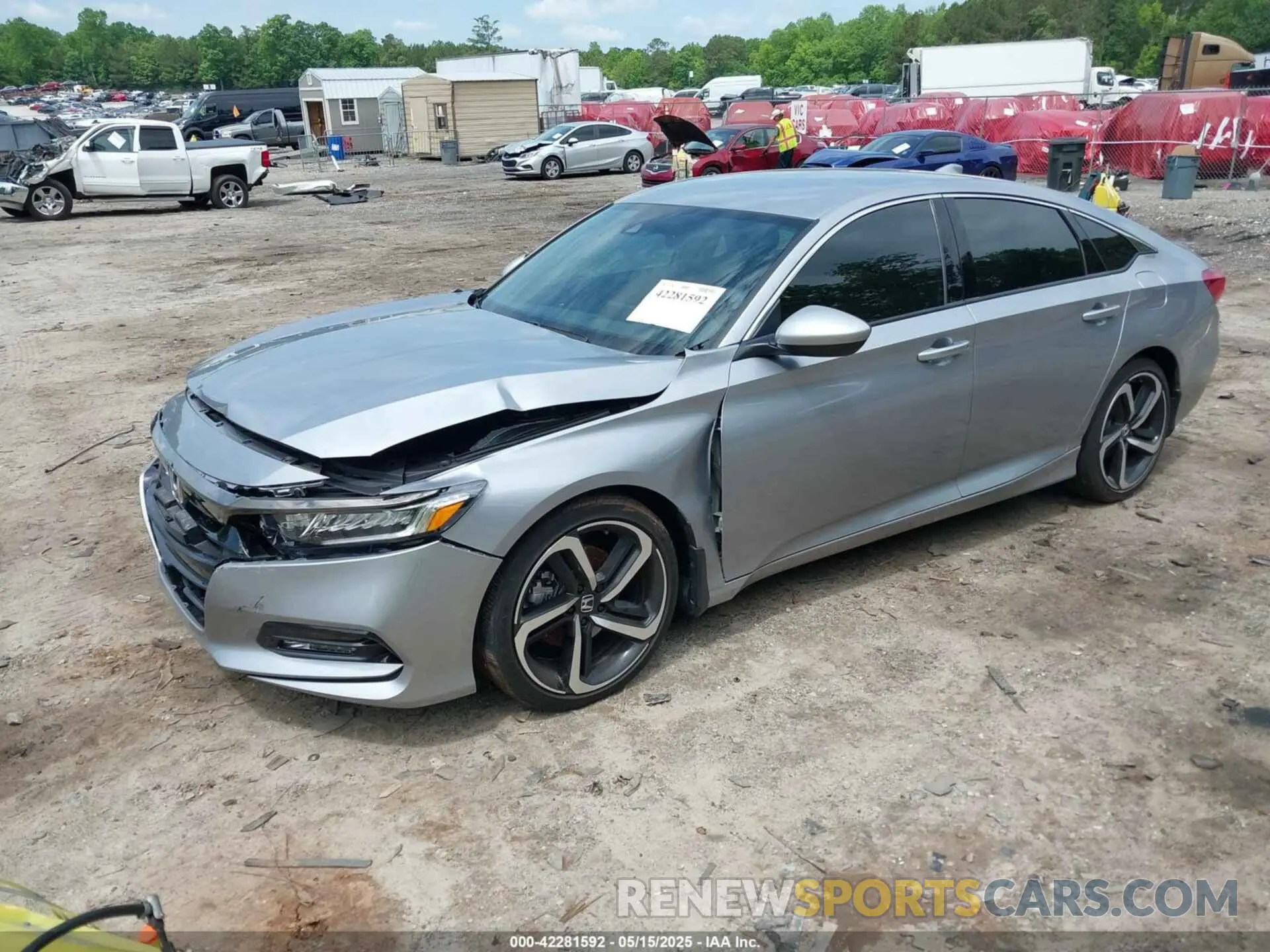 2 Photograph of a damaged car 1HGCV1F31LA135235 HONDA ACCORD 2020