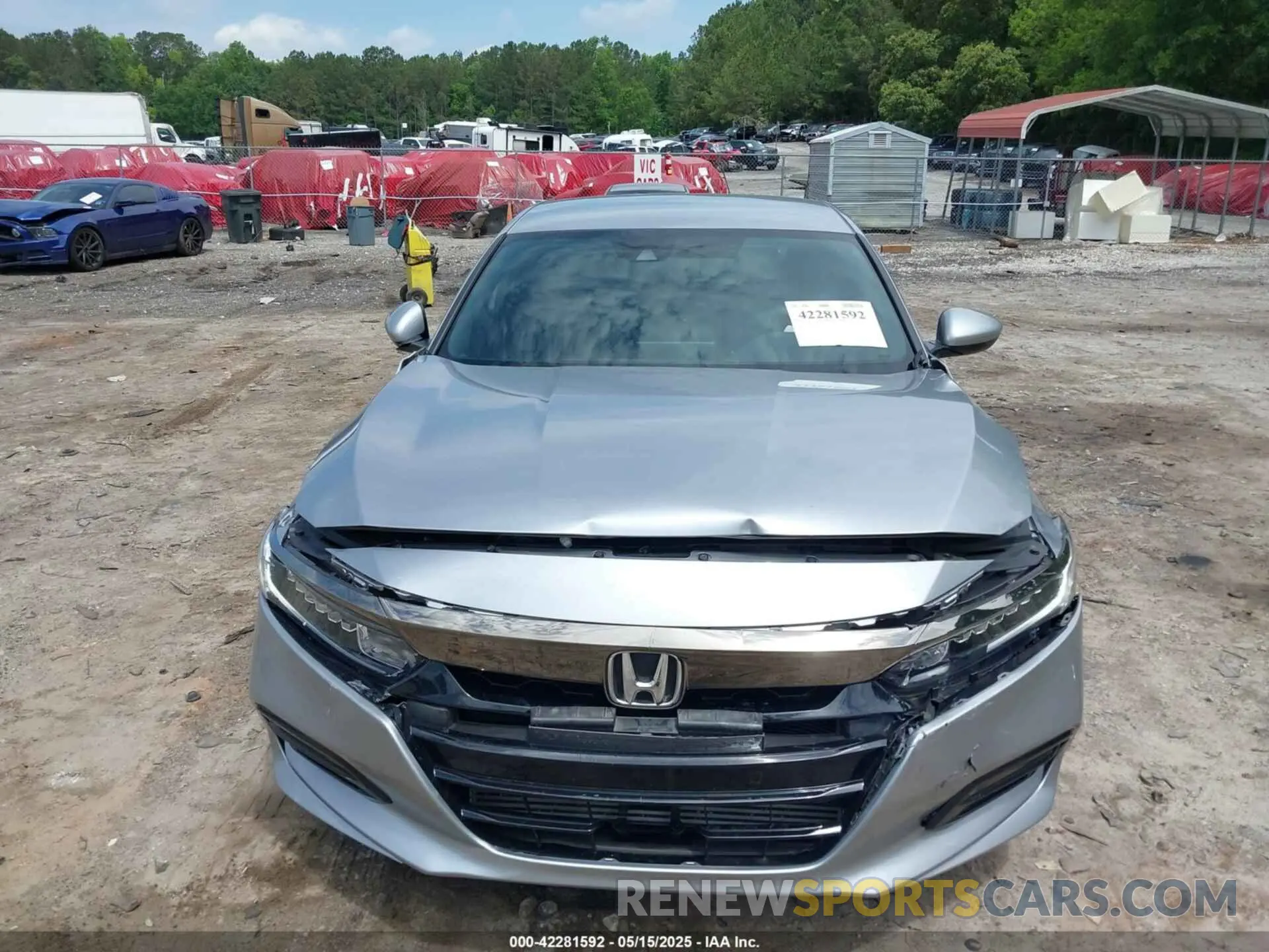 6 Photograph of a damaged car 1HGCV1F31LA135235 HONDA ACCORD 2020