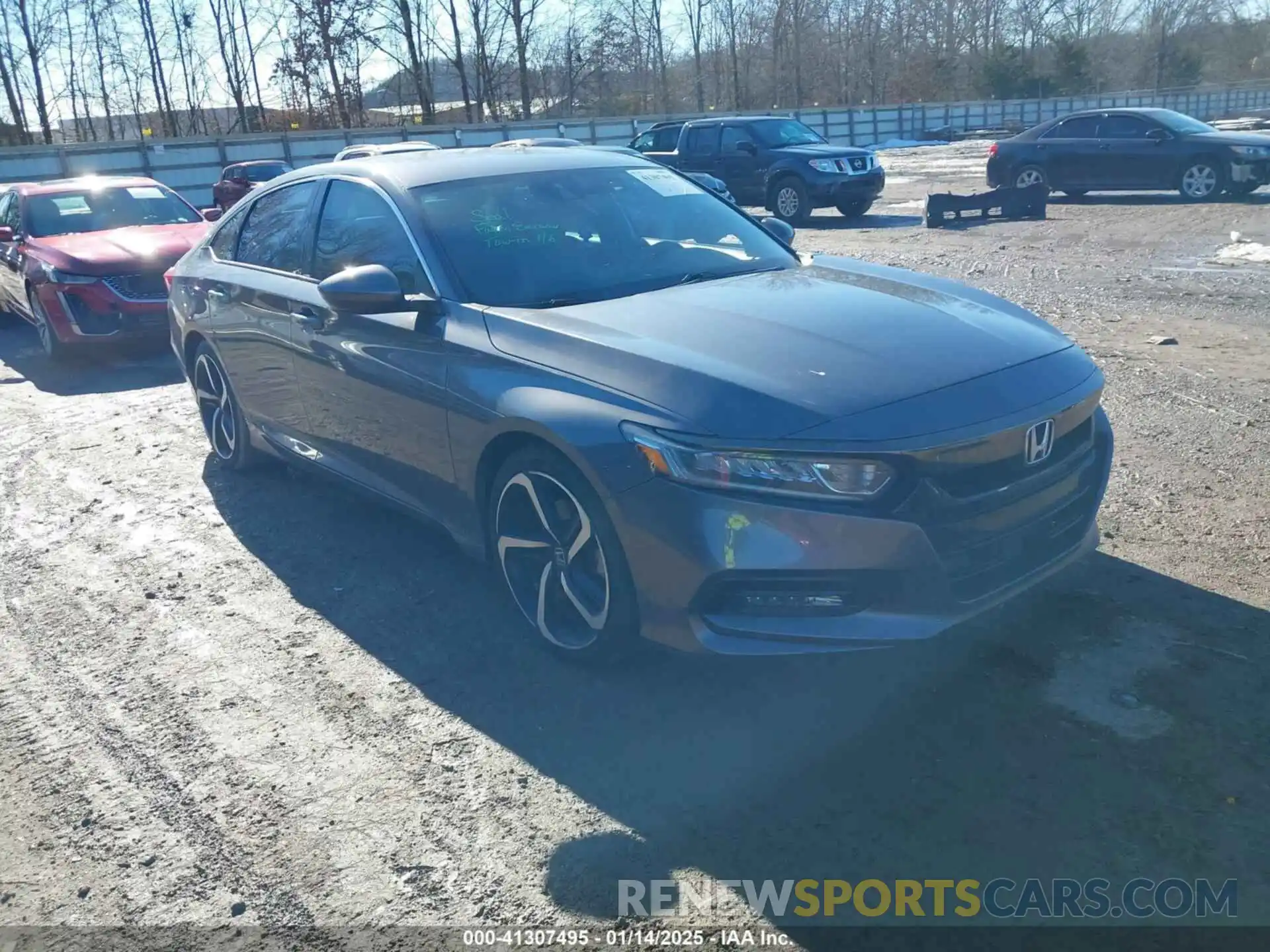 1 Photograph of a damaged car 1HGCV1F31LA136790 HONDA ACCORD 2020