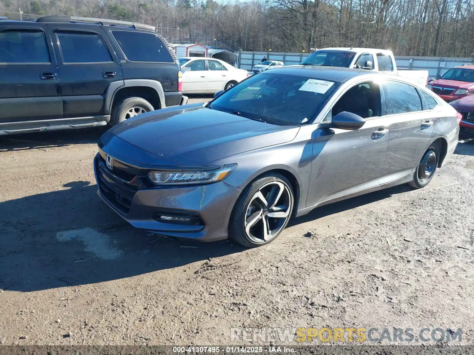 2 Photograph of a damaged car 1HGCV1F31LA136790 HONDA ACCORD 2020