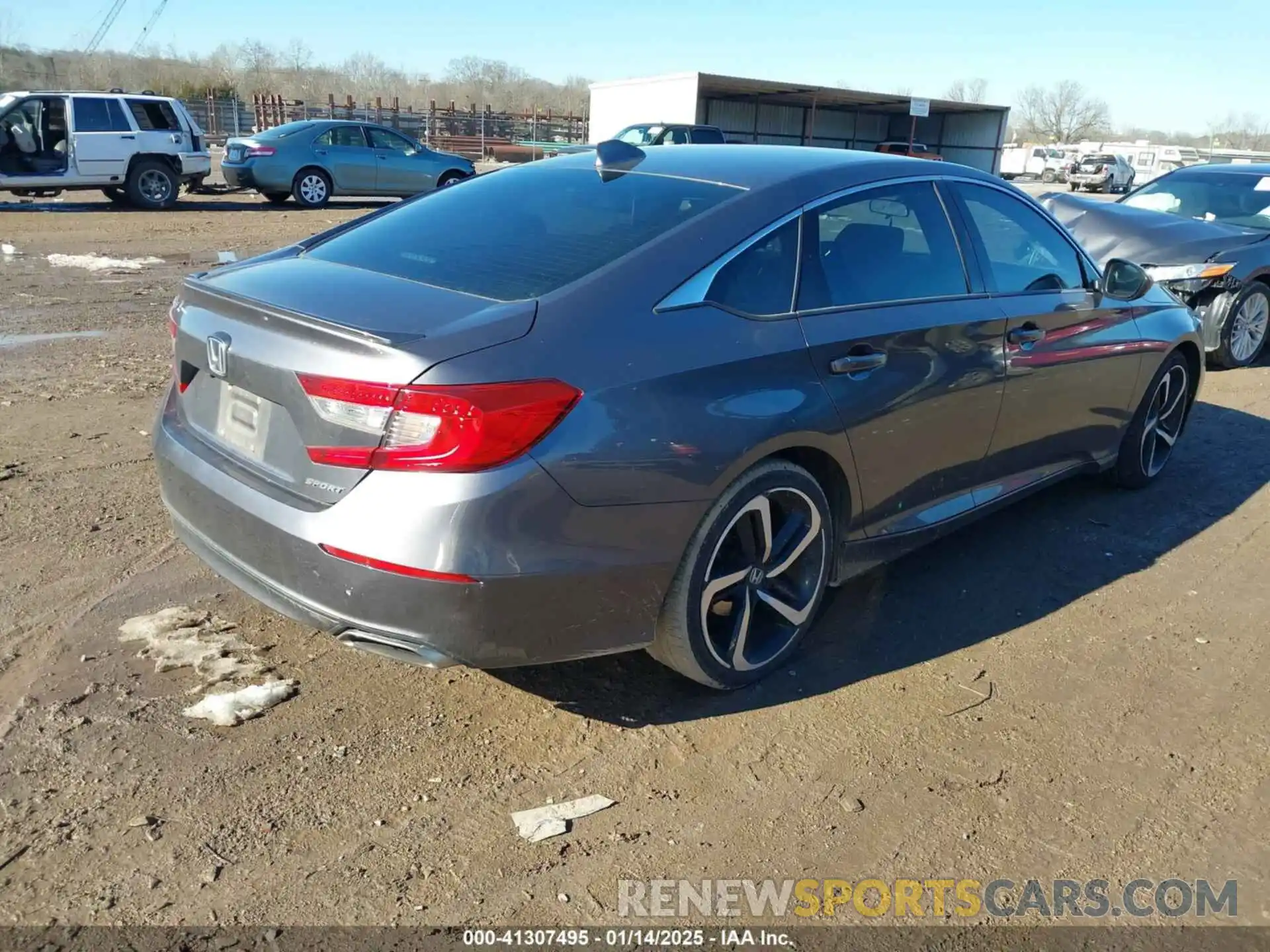 4 Photograph of a damaged car 1HGCV1F31LA136790 HONDA ACCORD 2020