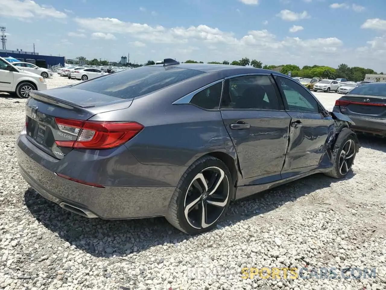 3 Photograph of a damaged car 1HGCV1F31LA142184 HONDA ACCORD 2020