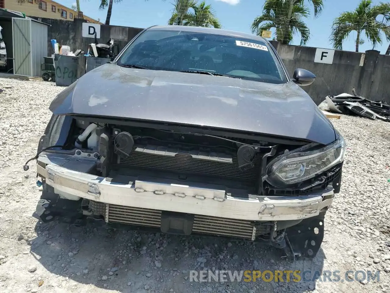 5 Photograph of a damaged car 1HGCV1F31LA142184 HONDA ACCORD 2020