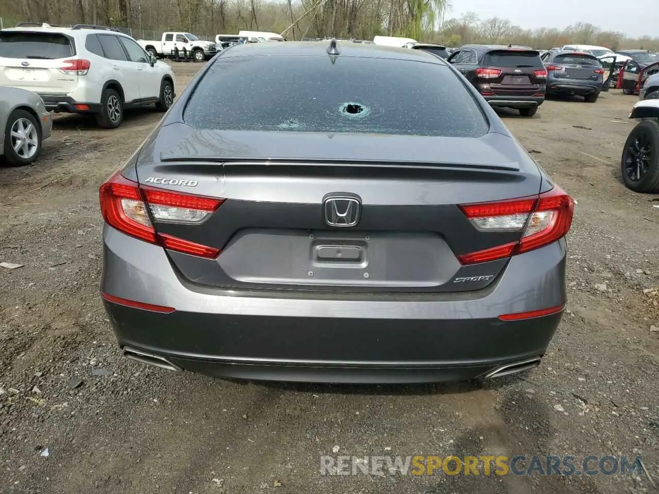 6 Photograph of a damaged car 1HGCV1F31LA146283 HONDA ACCORD 2020