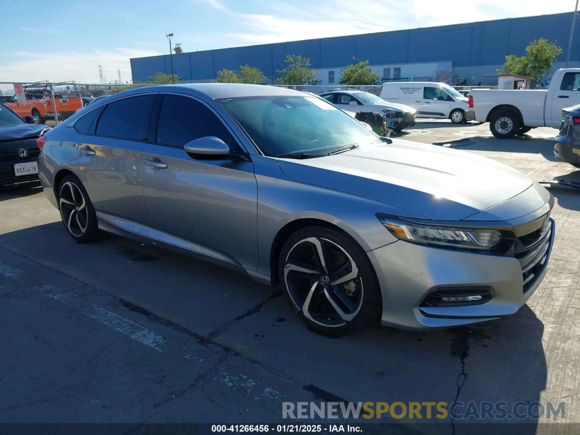 1 Photograph of a damaged car 1HGCV1F31LA149698 HONDA ACCORD 2020