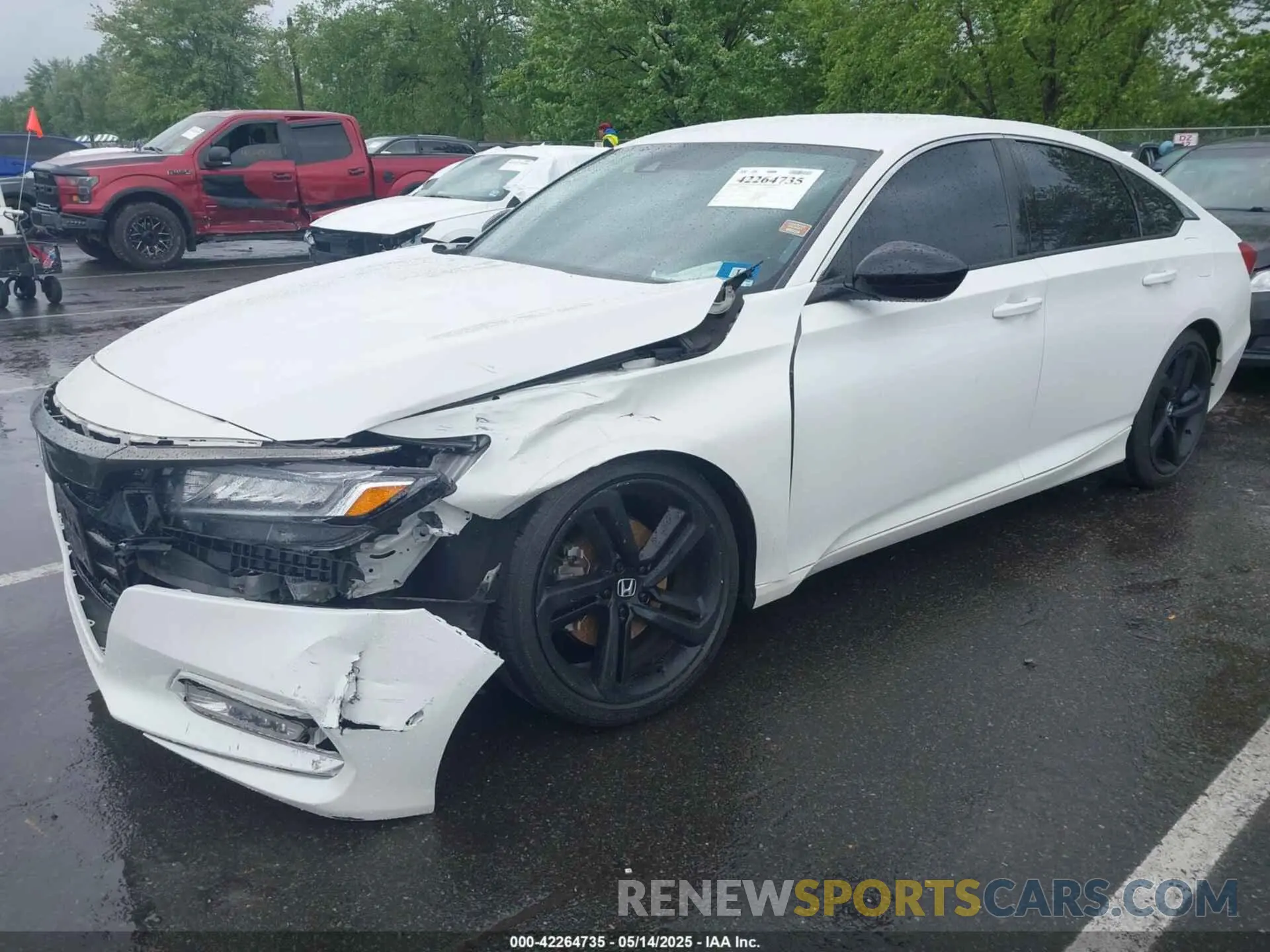 2 Photograph of a damaged car 1HGCV1F31LA150687 HONDA ACCORD 2020
