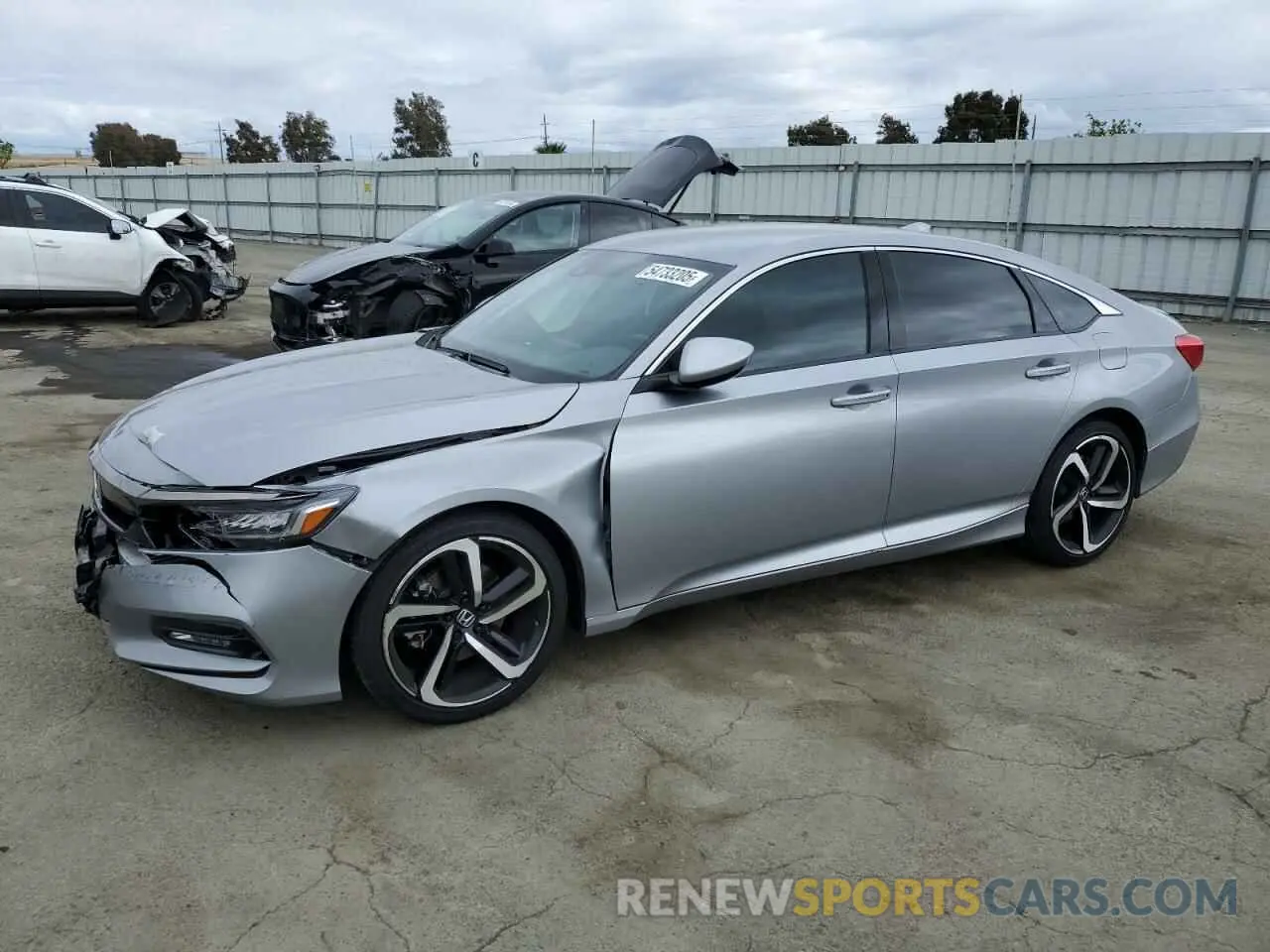 1 Photograph of a damaged car 1HGCV1F32LA020661 HONDA ACCORD 2020