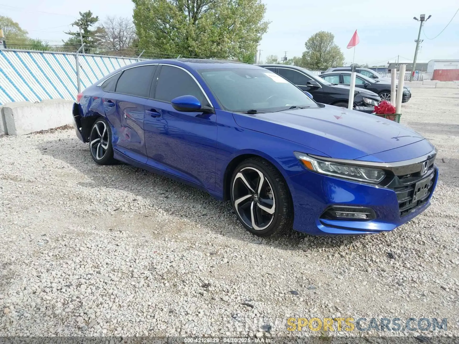 1 Photograph of a damaged car 1HGCV1F32LA032972 HONDA ACCORD 2020
