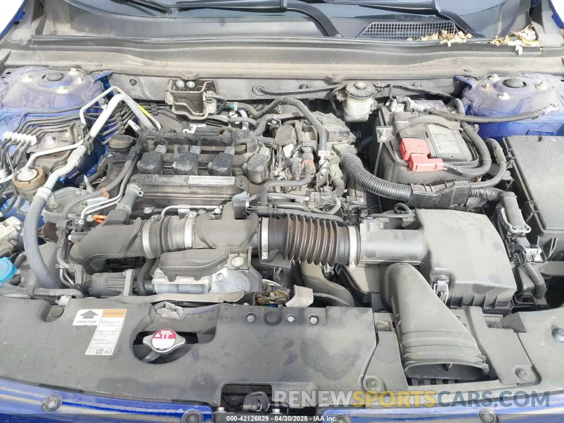 10 Photograph of a damaged car 1HGCV1F32LA032972 HONDA ACCORD 2020
