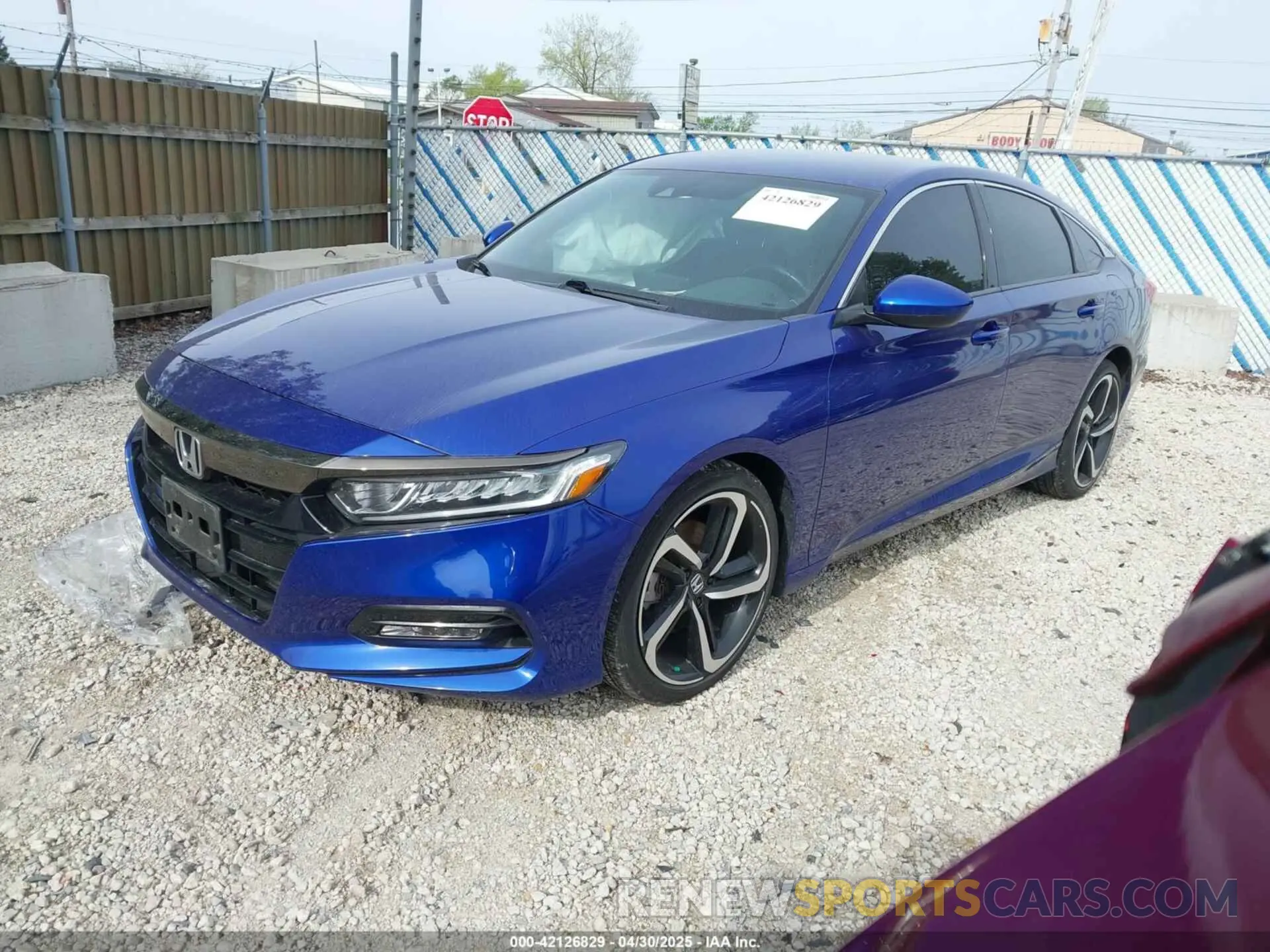 2 Photograph of a damaged car 1HGCV1F32LA032972 HONDA ACCORD 2020